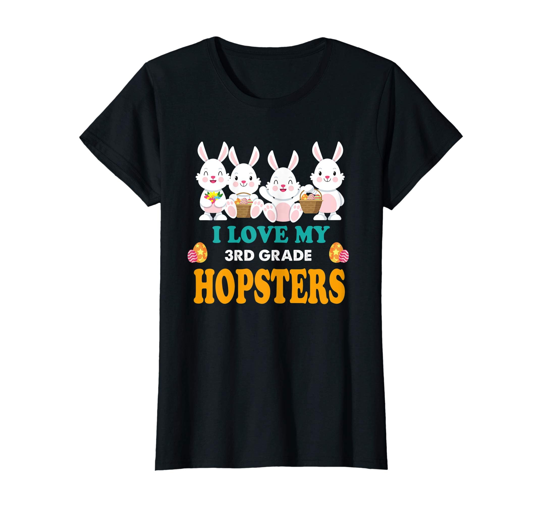 I Love My 3rd Grade Teacher T-Shirt Funny Easter Shirt Gifts
