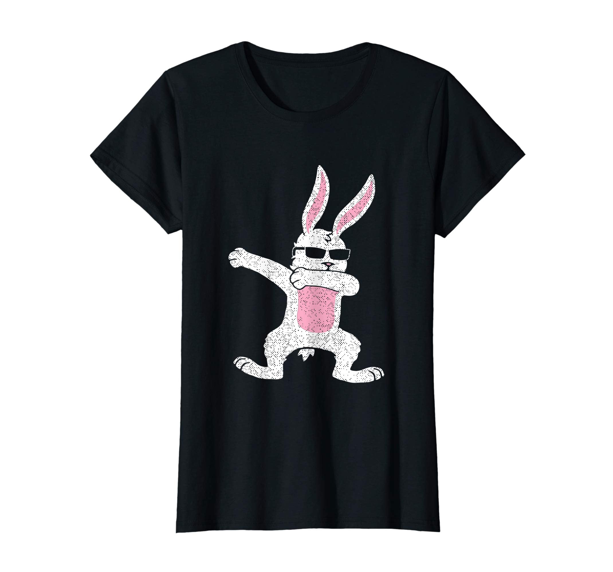 Dabbing Easter Bunny T-Shirt Boys Rabbit Funny Gift