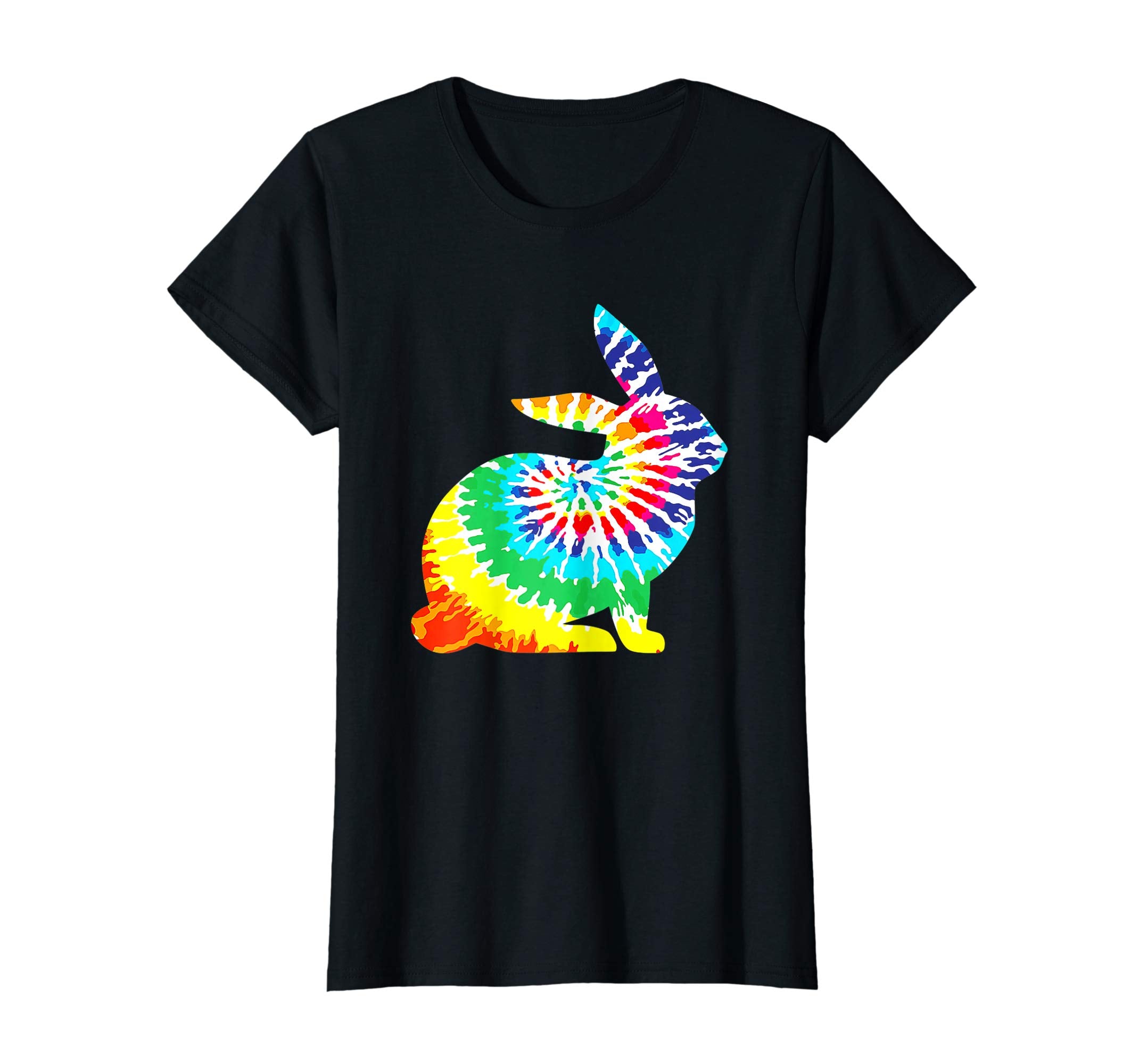 Tie Dye Rabbit Shirt Tie Dyed T-Shirt Easter Bunny Tee