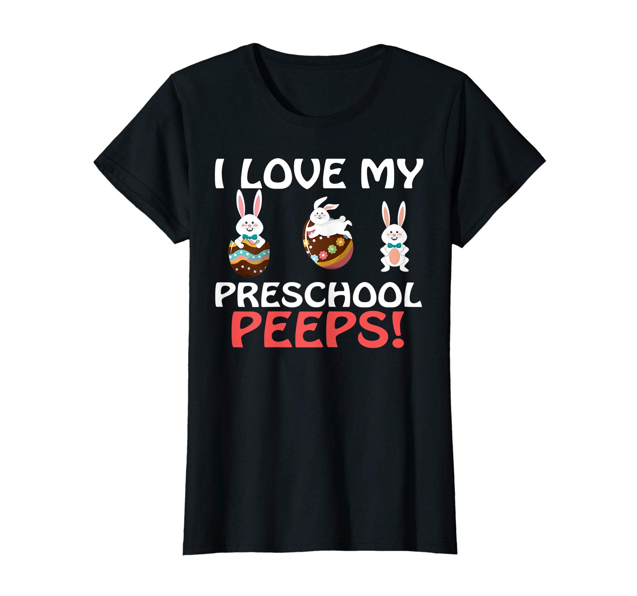 I love Preschool Peeps Funny Rabbit Easter Tshirt for kids