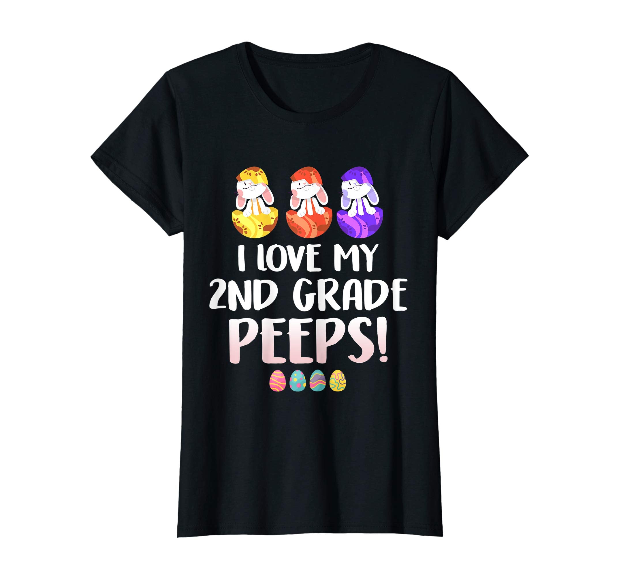 I Love My 2nd Grade Peeps Easter Day T-Shirt