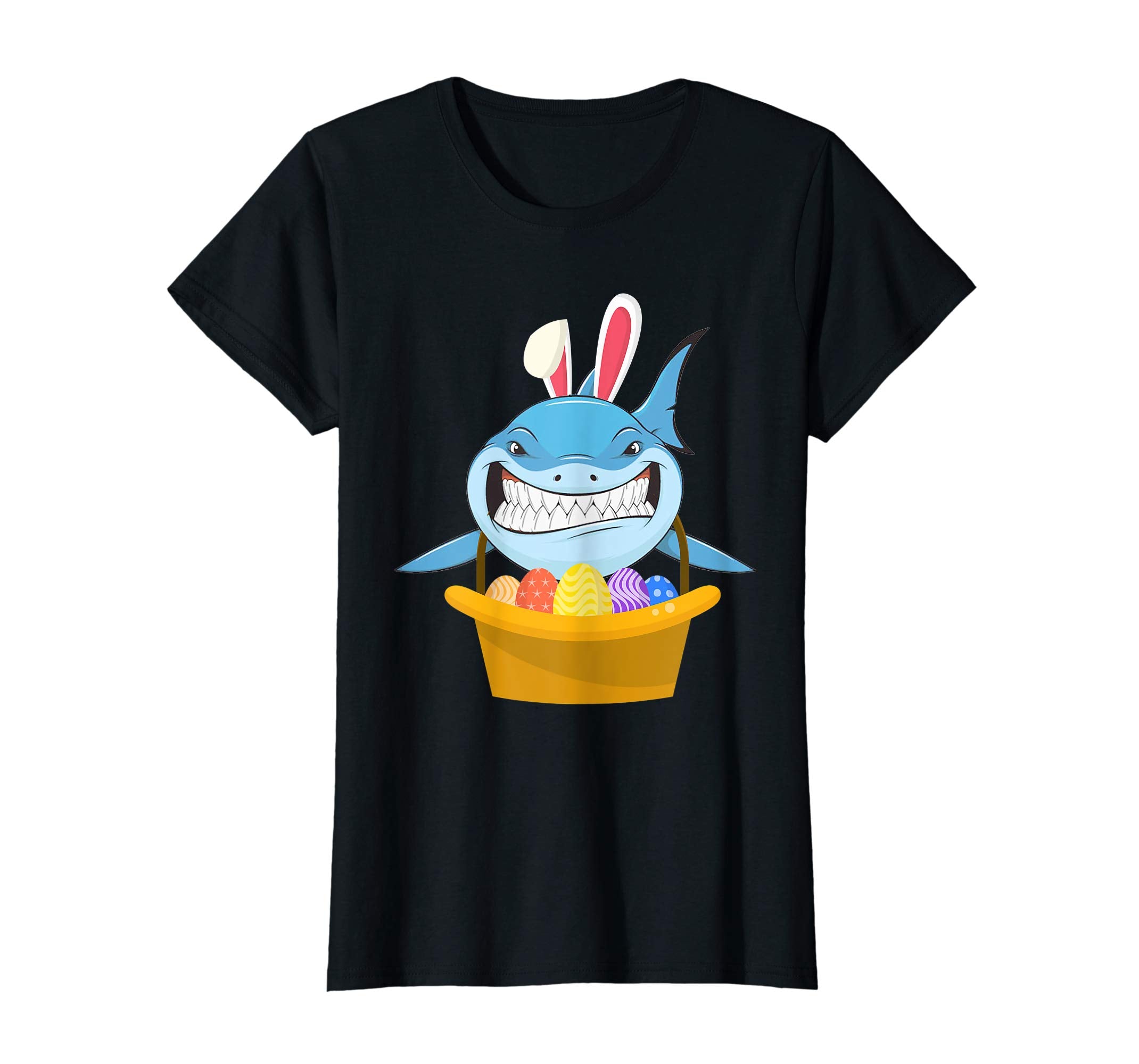 Easter Shark T Shirt Happy Easter Gift April Fools Day