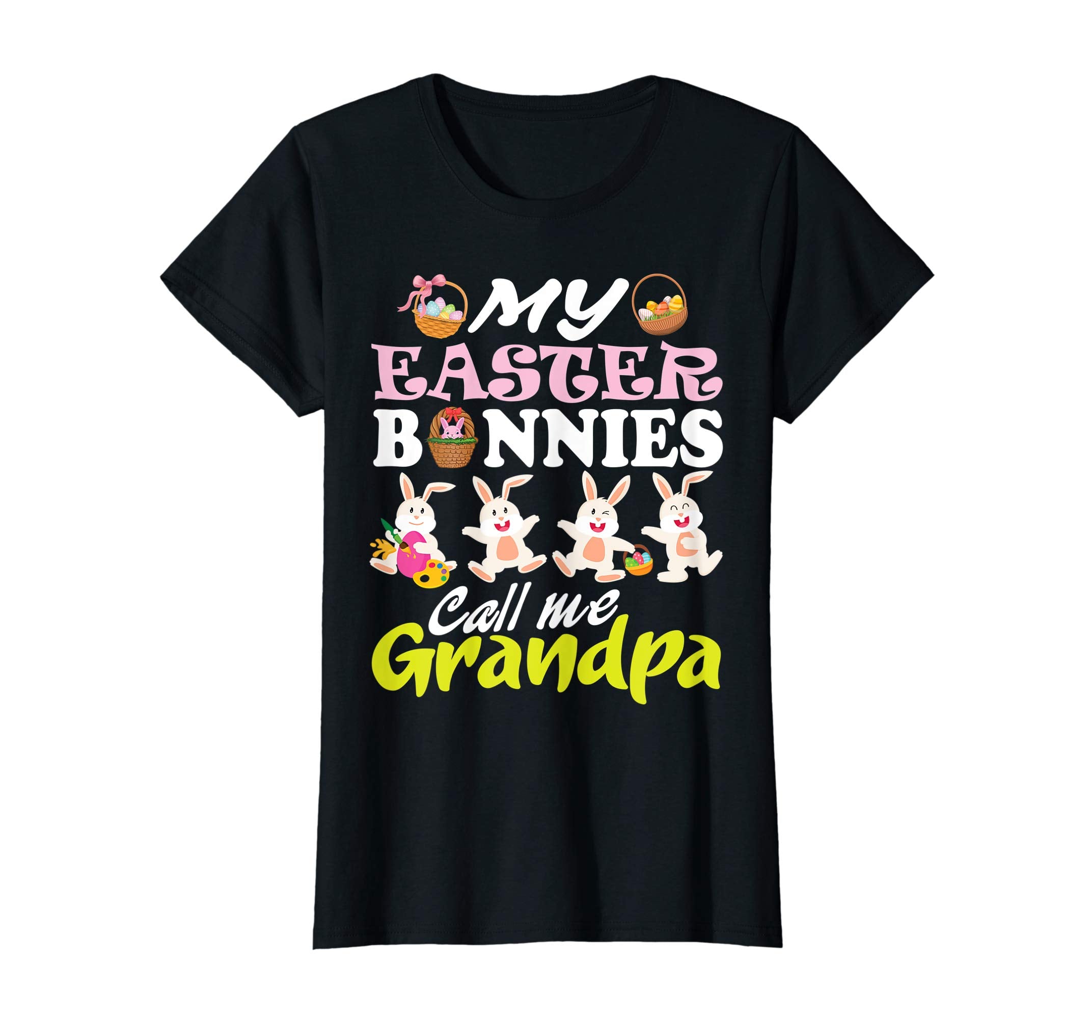 My Easter Bunnies Call Me Grandpa Easter Eggs Happy Shirt