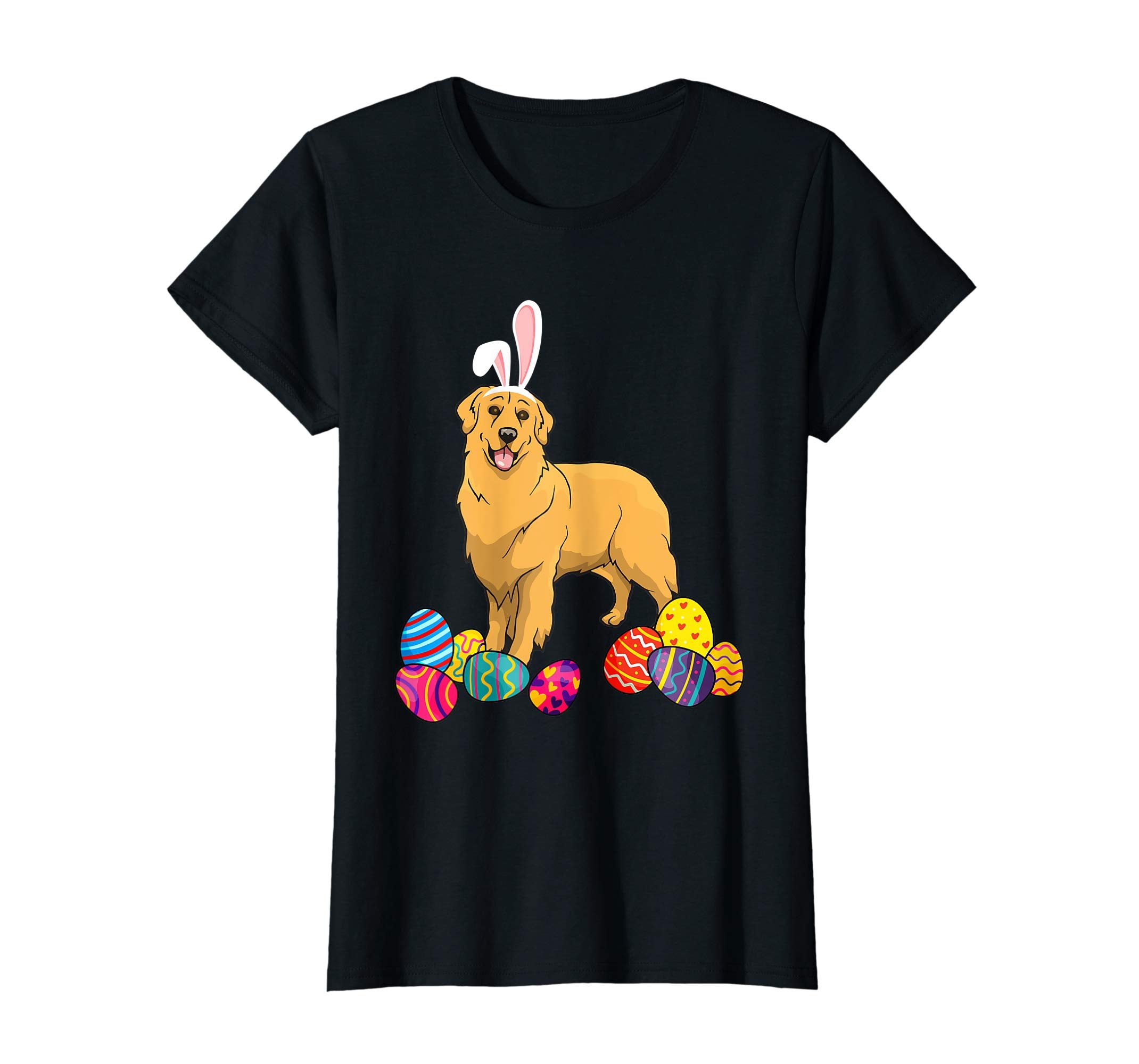 Golden Bunny Ear With Egg Easter Easter Day Shirt