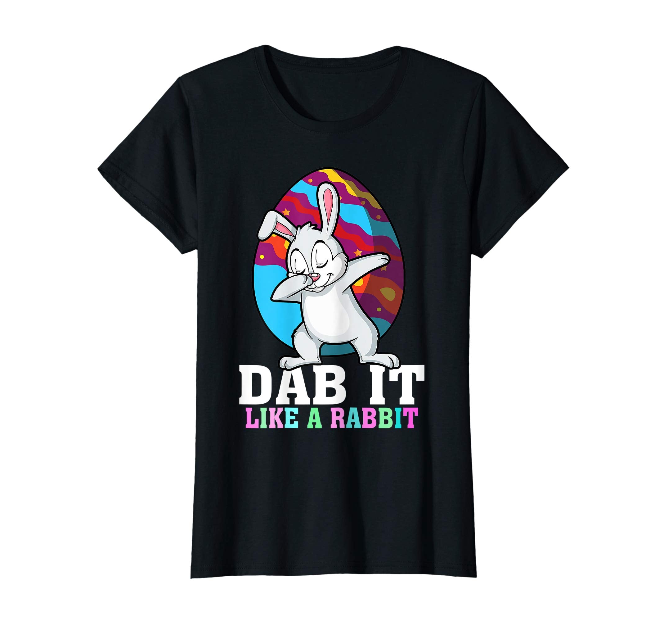 Bunny Rabbit Dabbing Easter Eggs Shirt Dab It Like A Rabbit