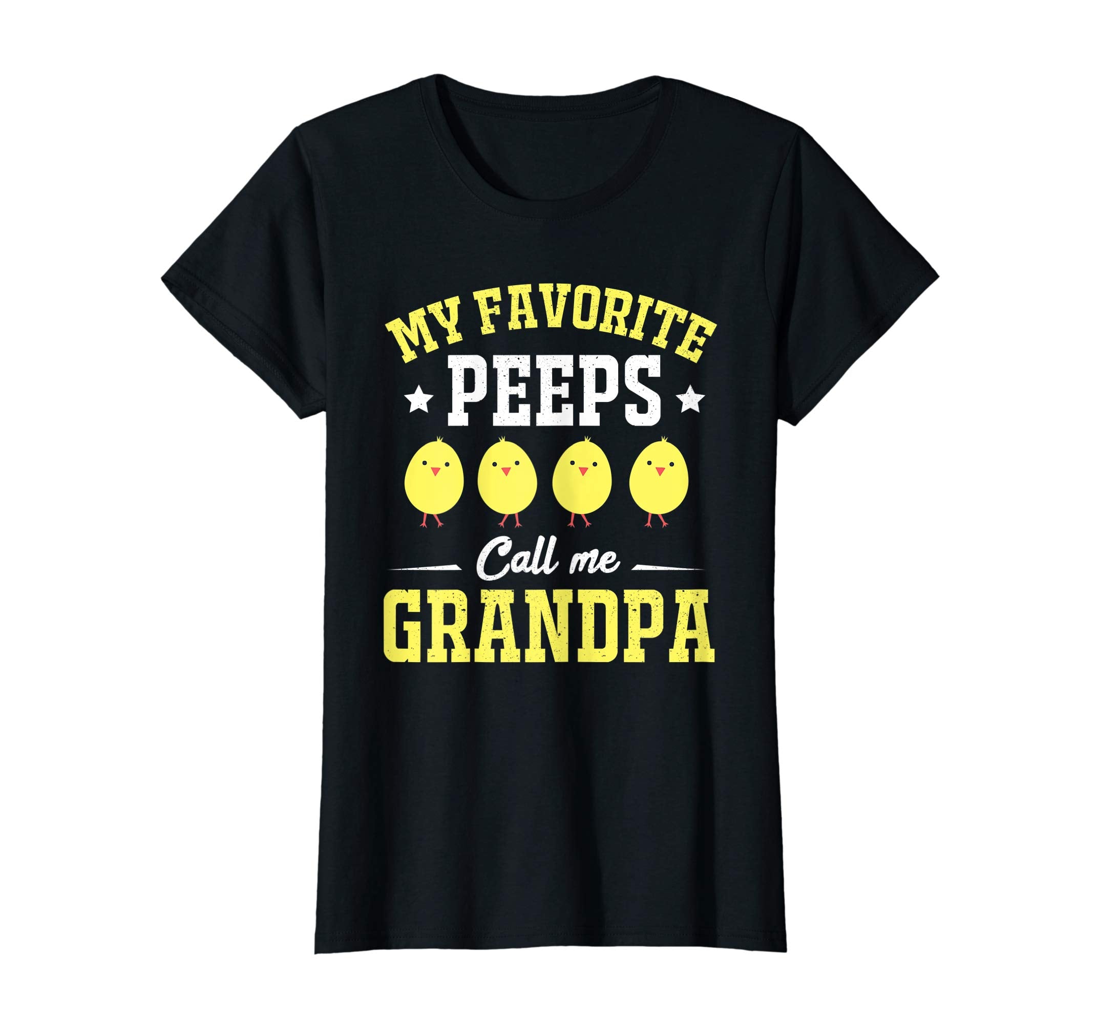 My Favorite Peeps Call Me Grandpa Easter Day T-Shirt