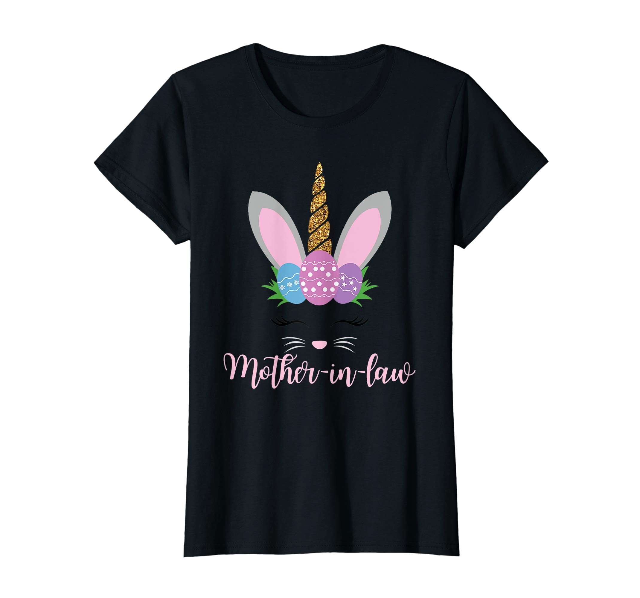 Mother In Law Easter Bunny Unicorn Shirt Funny Bunnies Gift