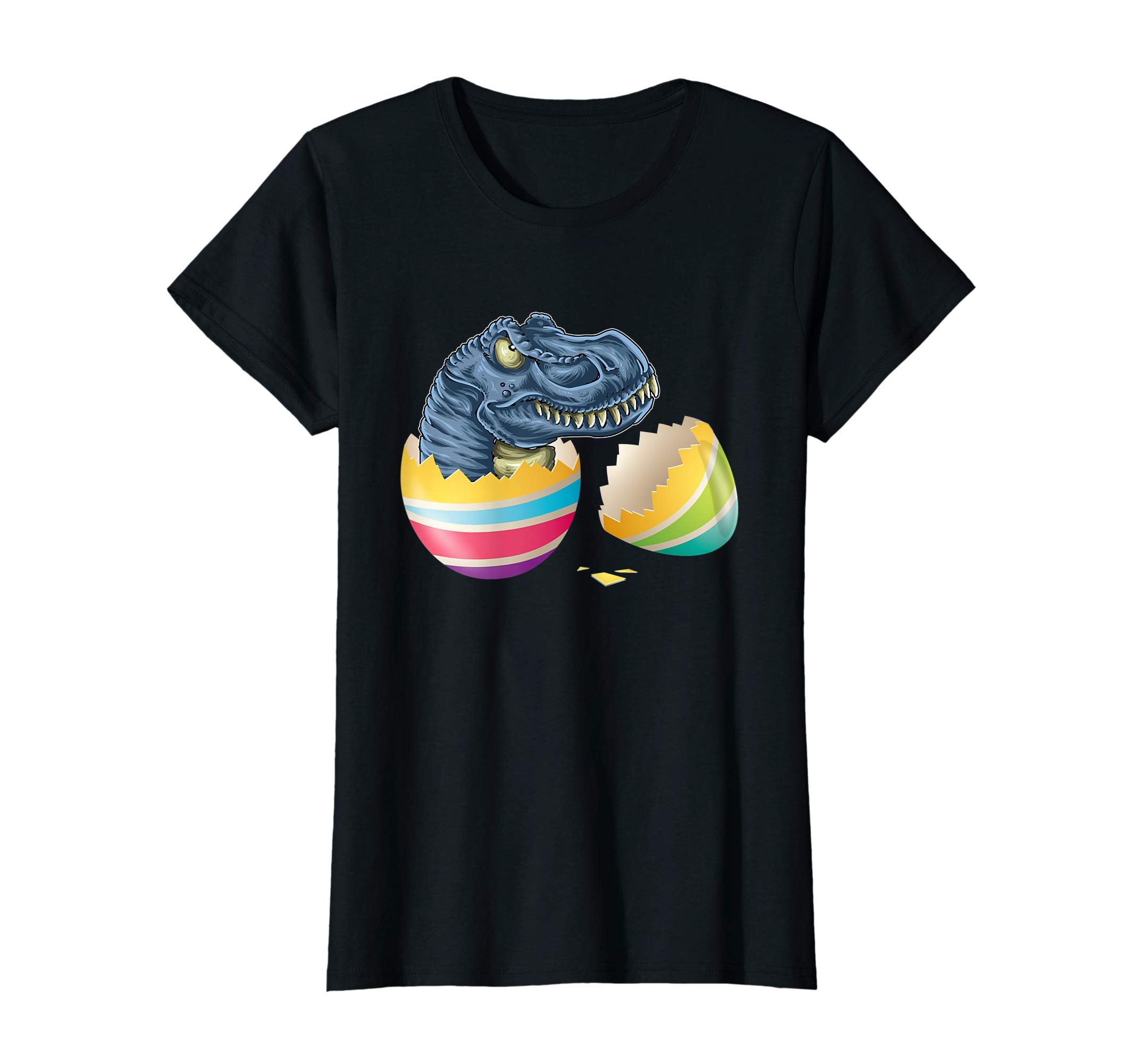 Boys Dinosaur Easter Eggs Empty TShirt Funny T Rex Gift Idea