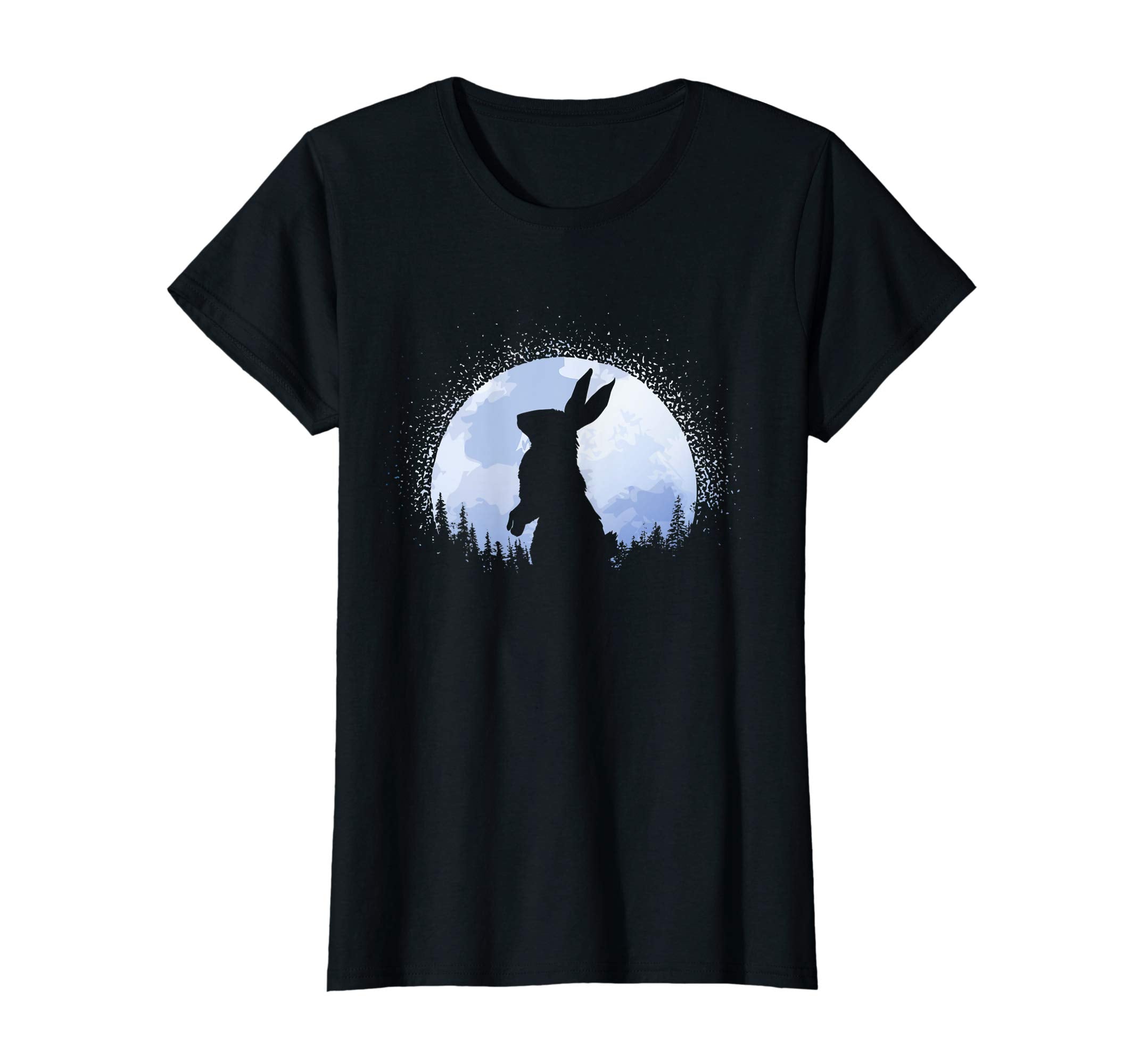 Easter Rabbit Blue Moon T-Shirt Funny Easter Shirt Kids