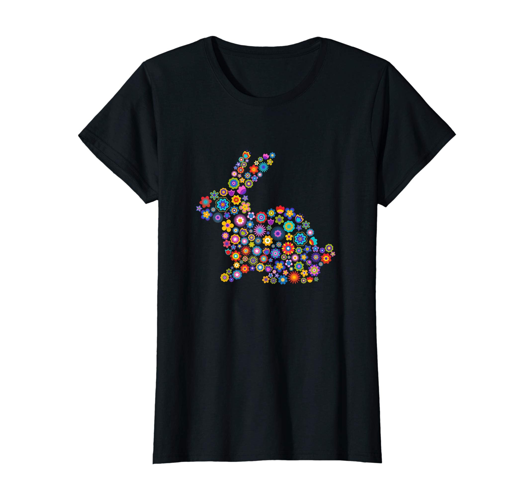 Cute Bunny Flower Easter Day Gift T Shirt