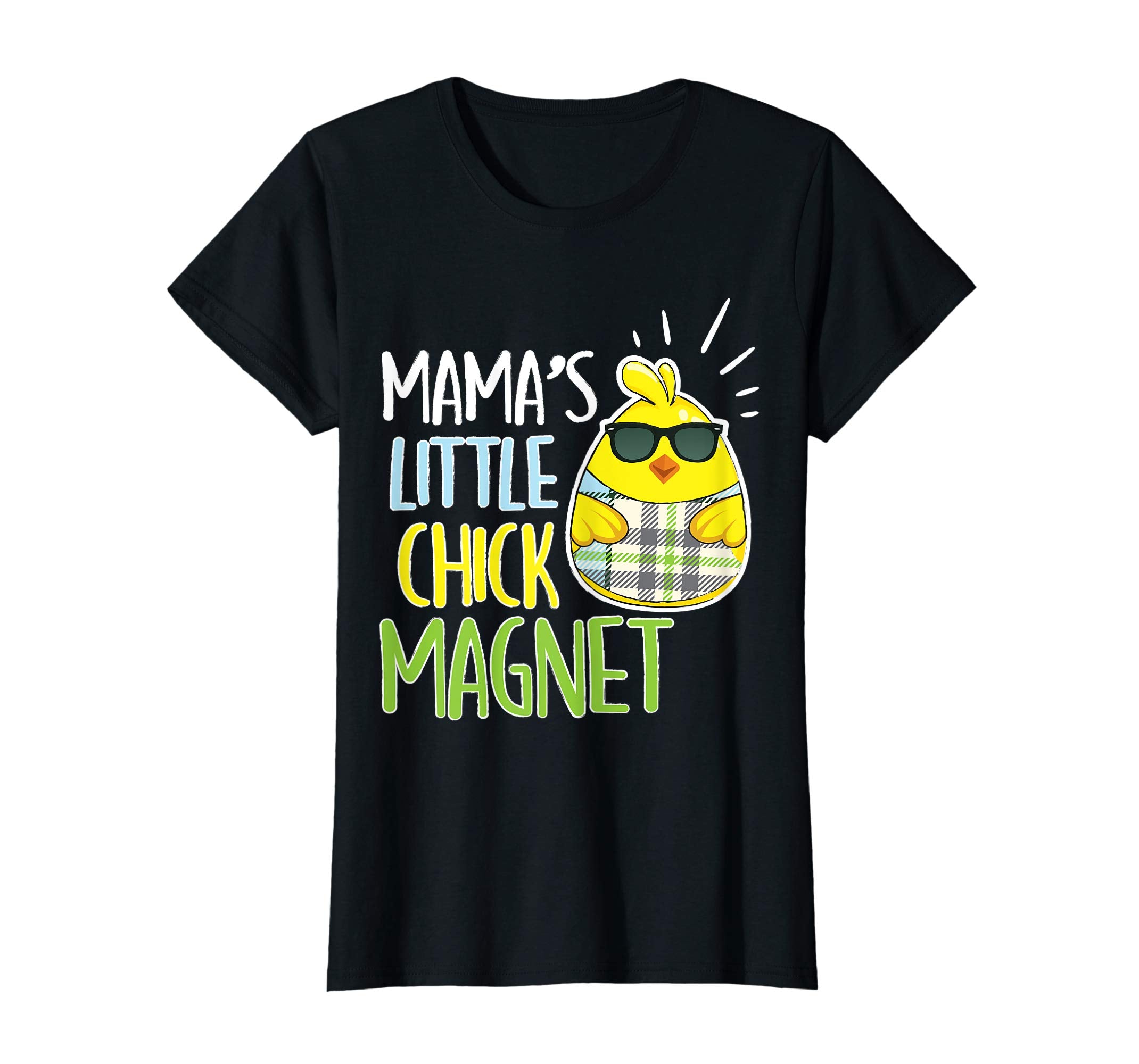 Mama's Little Chick Magnet Easter Shirt for Boys Egg Hunt