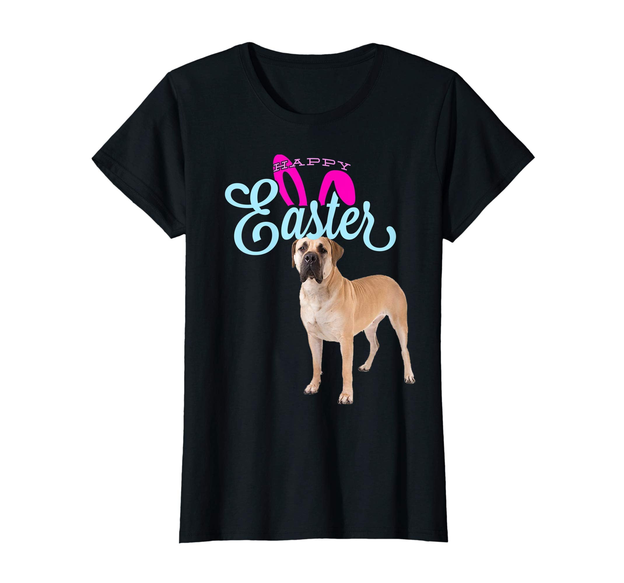 Easter Bunny Boerboel Tshirt Dog Men Women Gift Easter Day