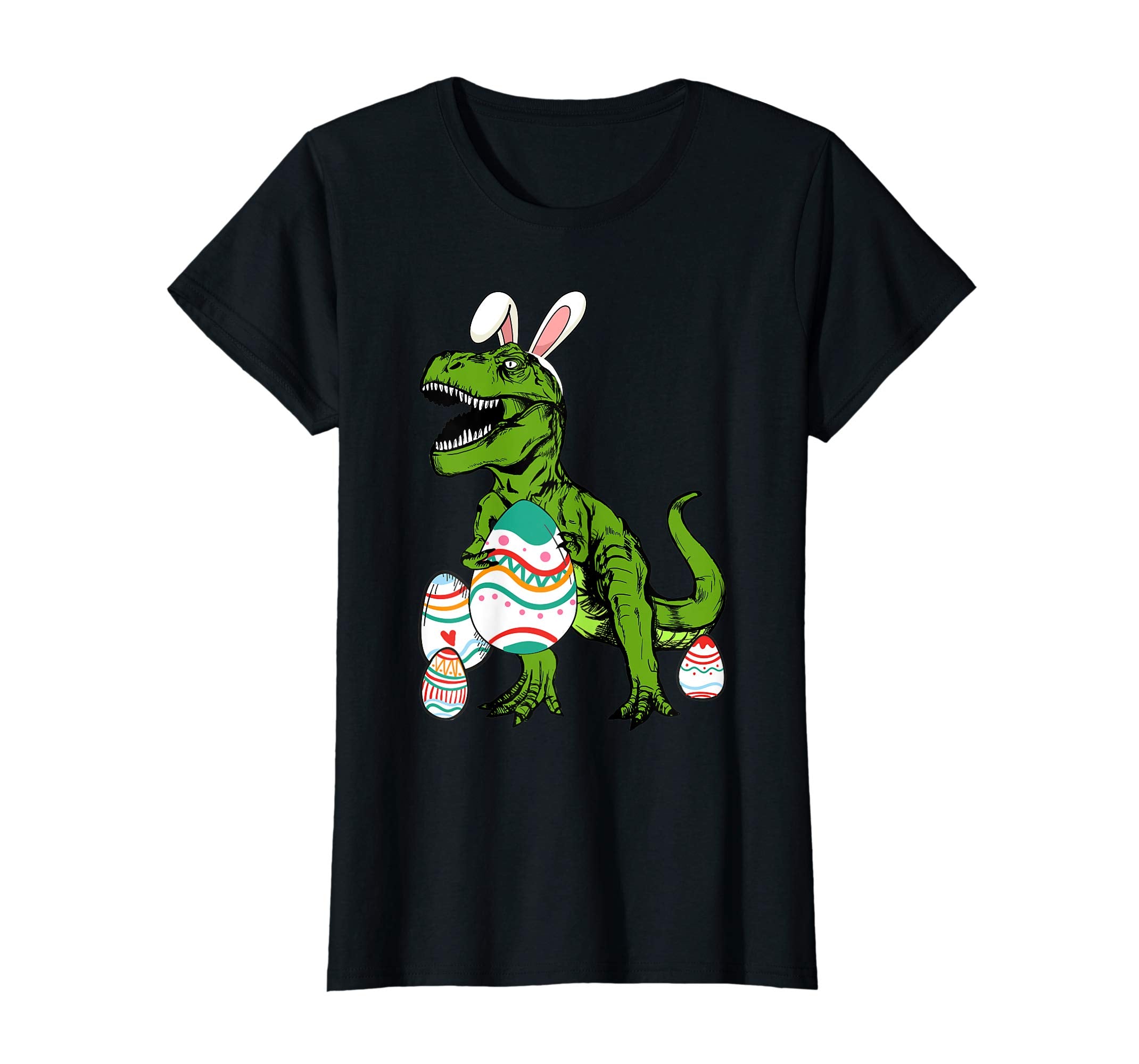 Funny Dinosaur Easter Egg Hunter Eggcellent Shirt Kids Boys