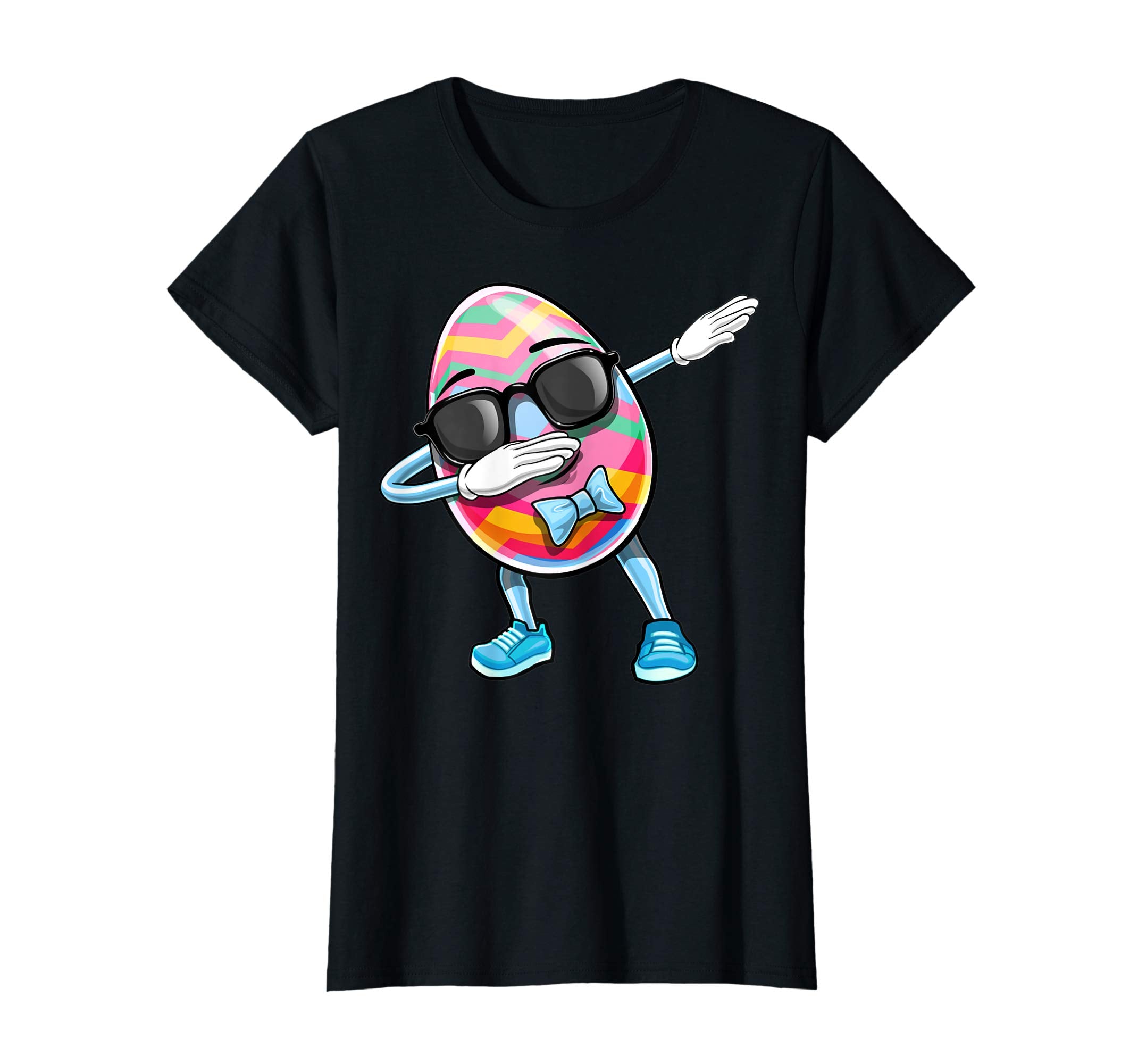 Dabbing Easter Egg Long Sleeve Shirt Easter Day Gift Women