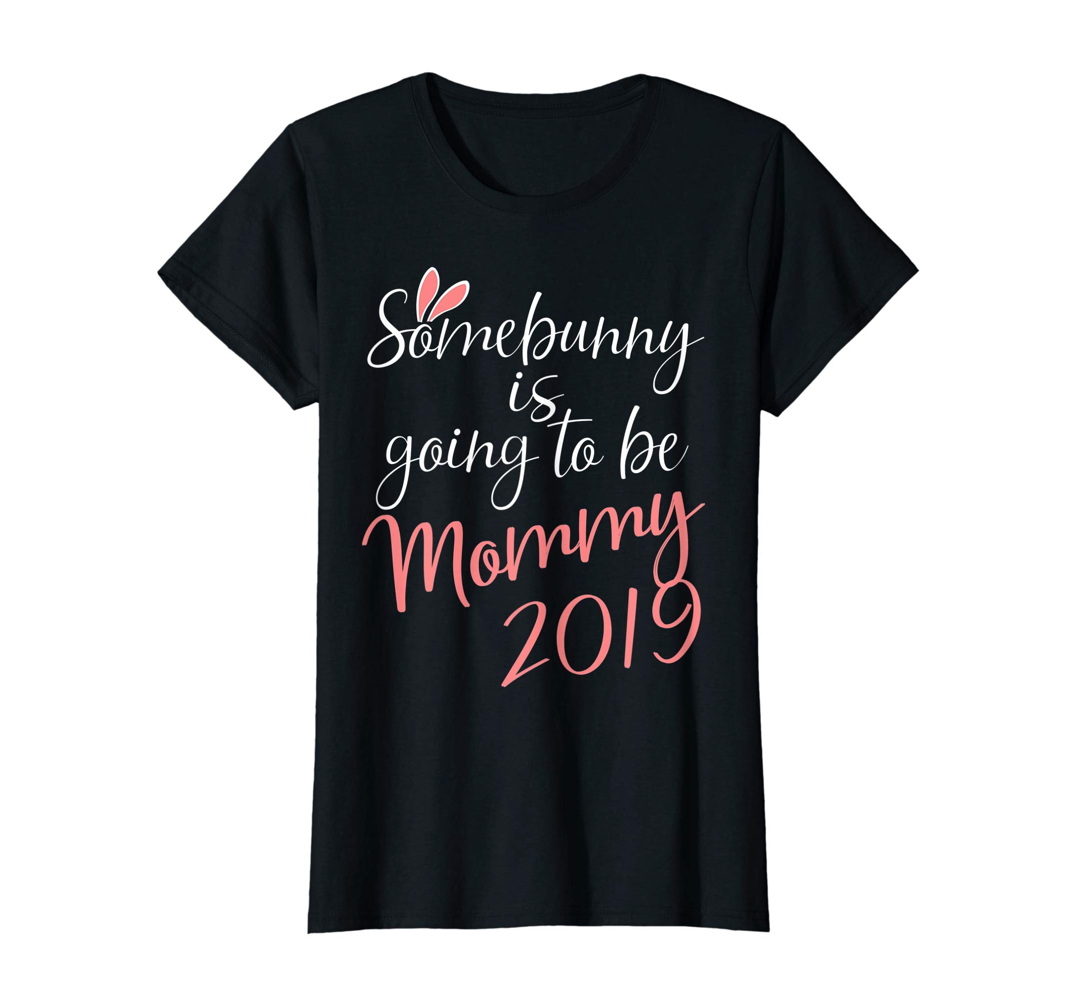 Womens Easter Pregnancy Announcement Shirt Mommy 2019 Mom To Be Tee