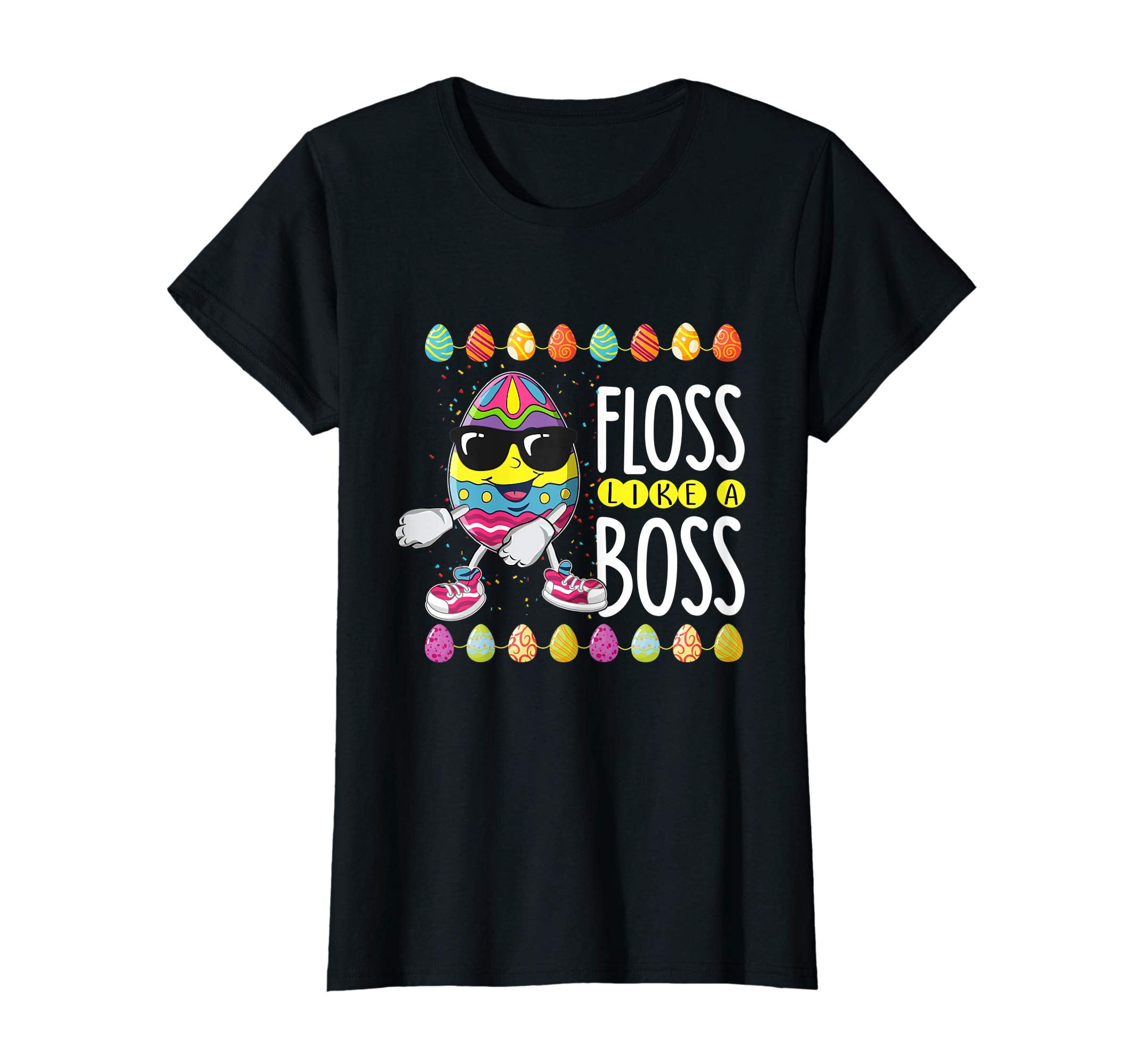 Egg Easter Floss like a boos shirt easter funny T-shirt