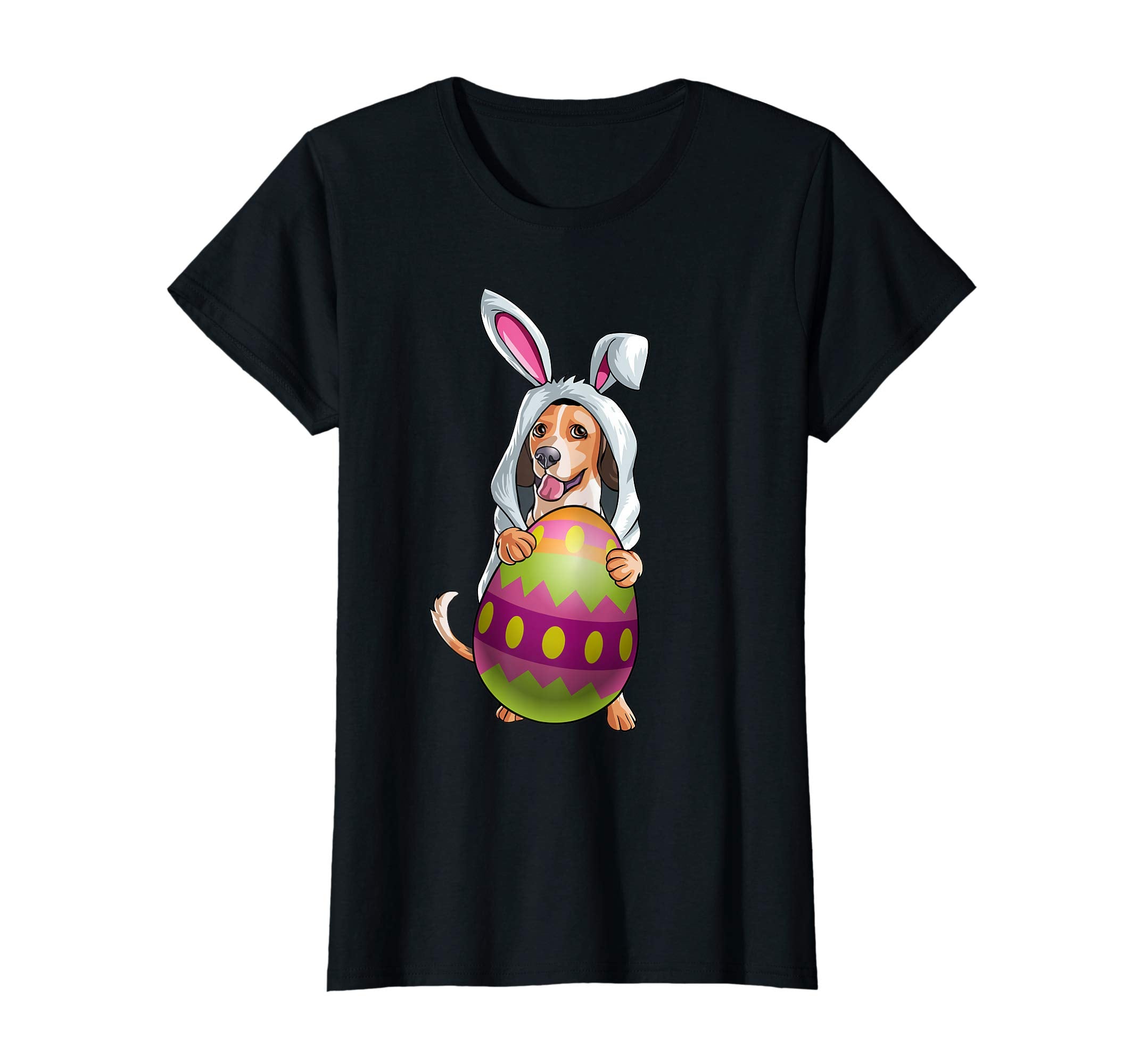 Easter Beagle T Shirt Men Women Kids Bunny Basket Eggs