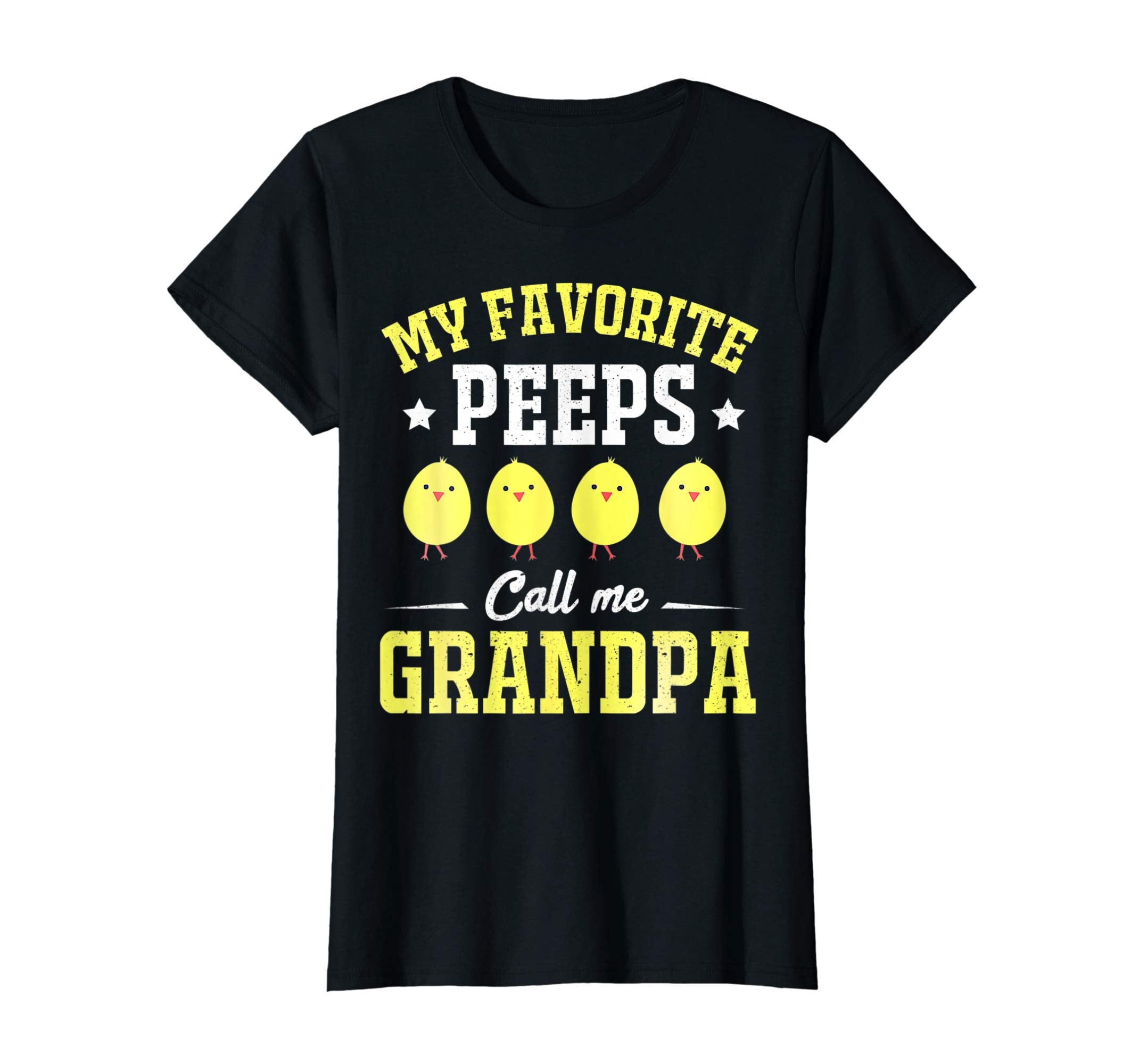My Favorite Peeps Call Me Grandpa Easter Day TShirt