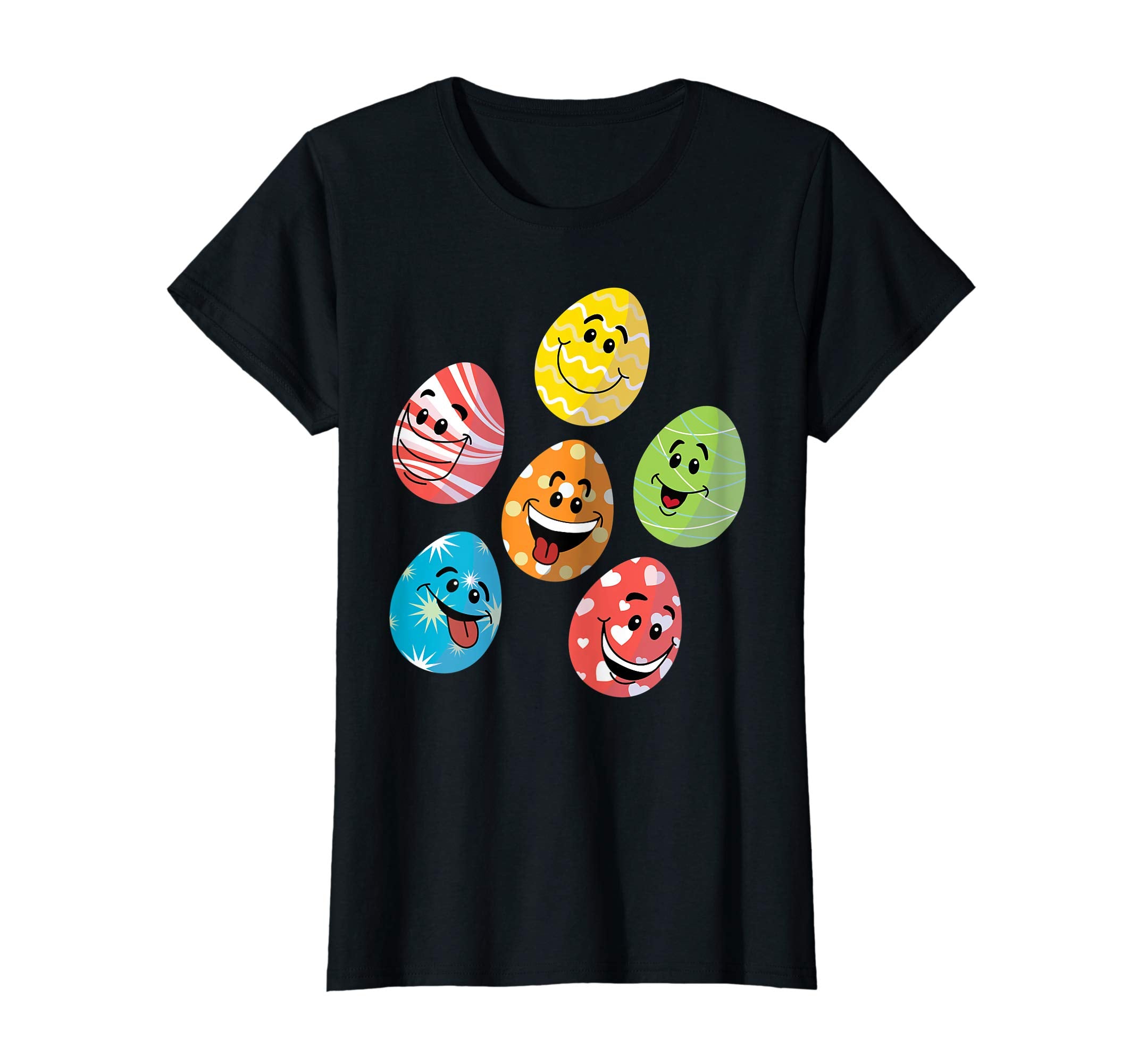 Smile Easter Eggs Emotion Faces Happy Easter Day Shirt