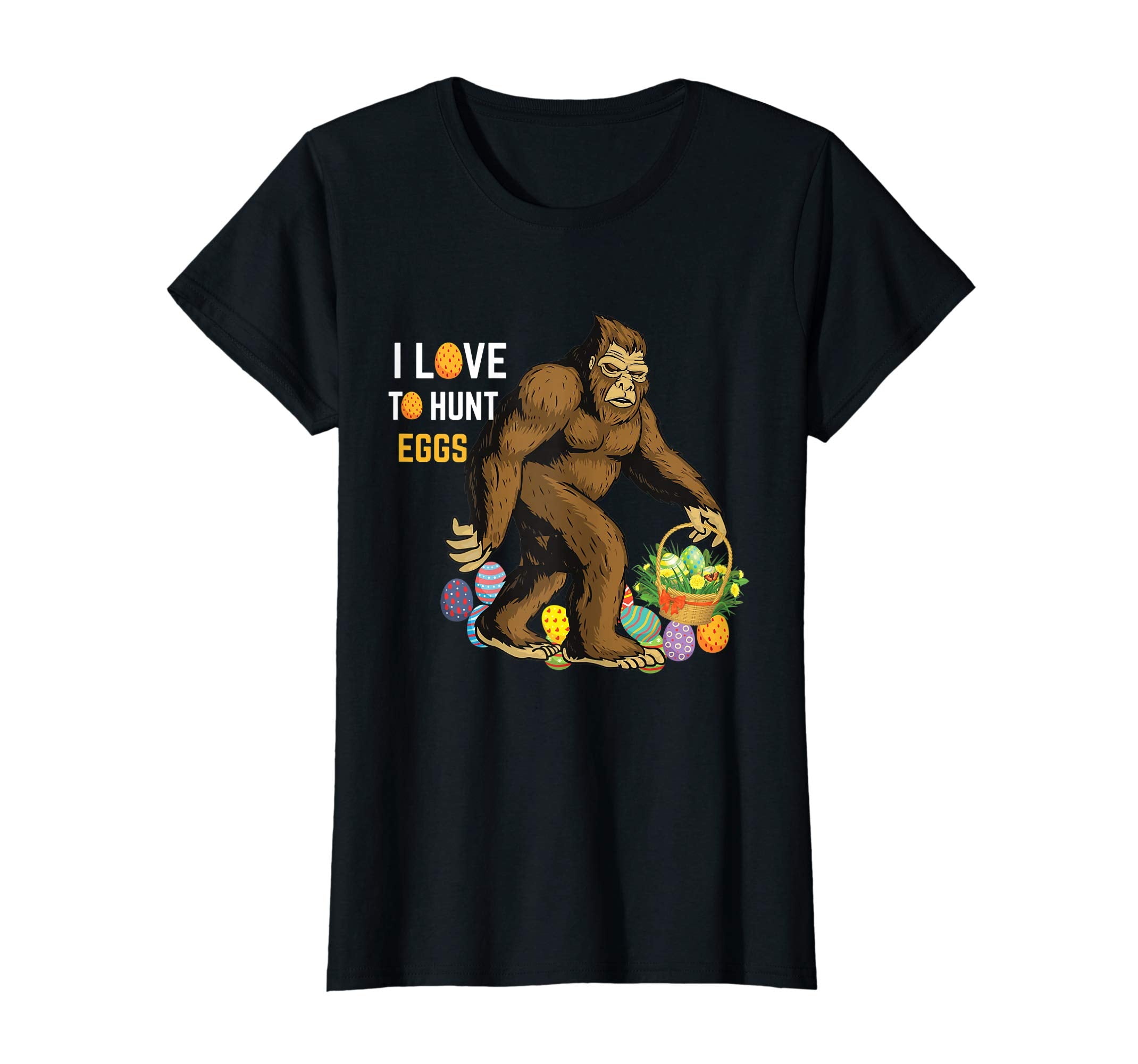 Easter Shirt Bigfoot Kids Boys Girls EGG Hunts