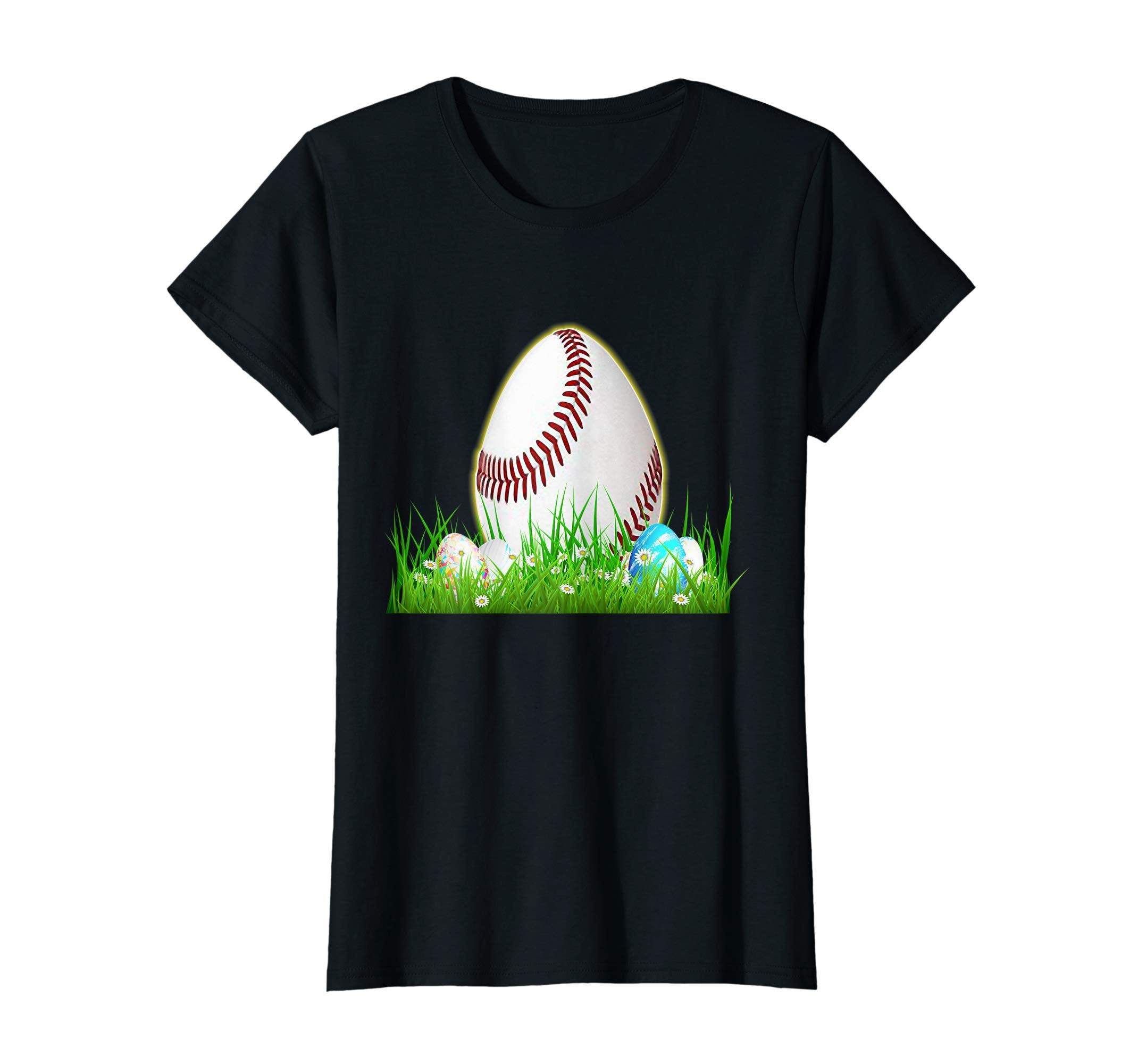 Baseball Egg Easter Cute Jesus Christian T-shirt