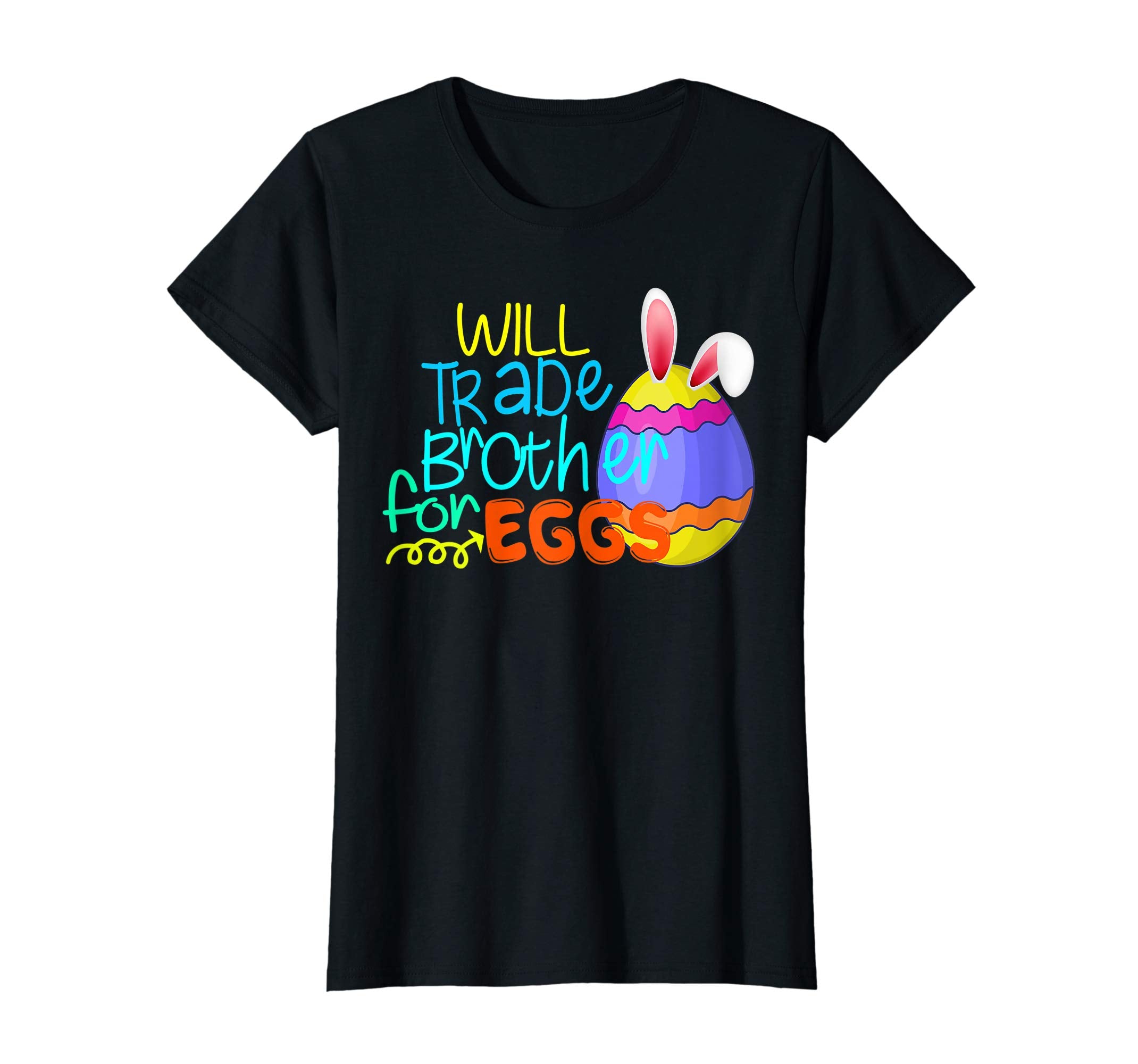 Will trade brother for eggs Funny Easter Kid Tee Shirt