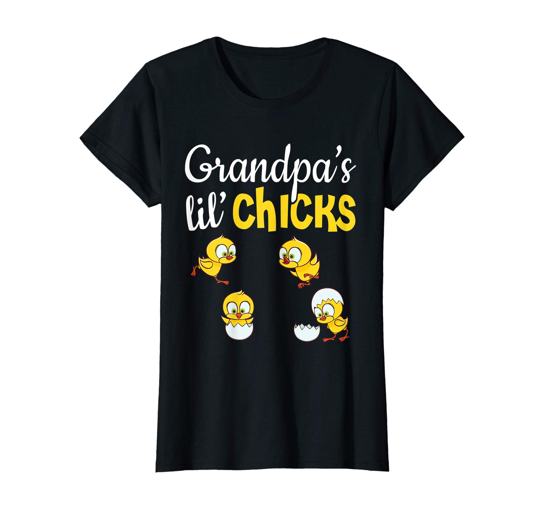 Grandpa's Lil' Chicks Happy Easter Day Lovely Cute Shirt