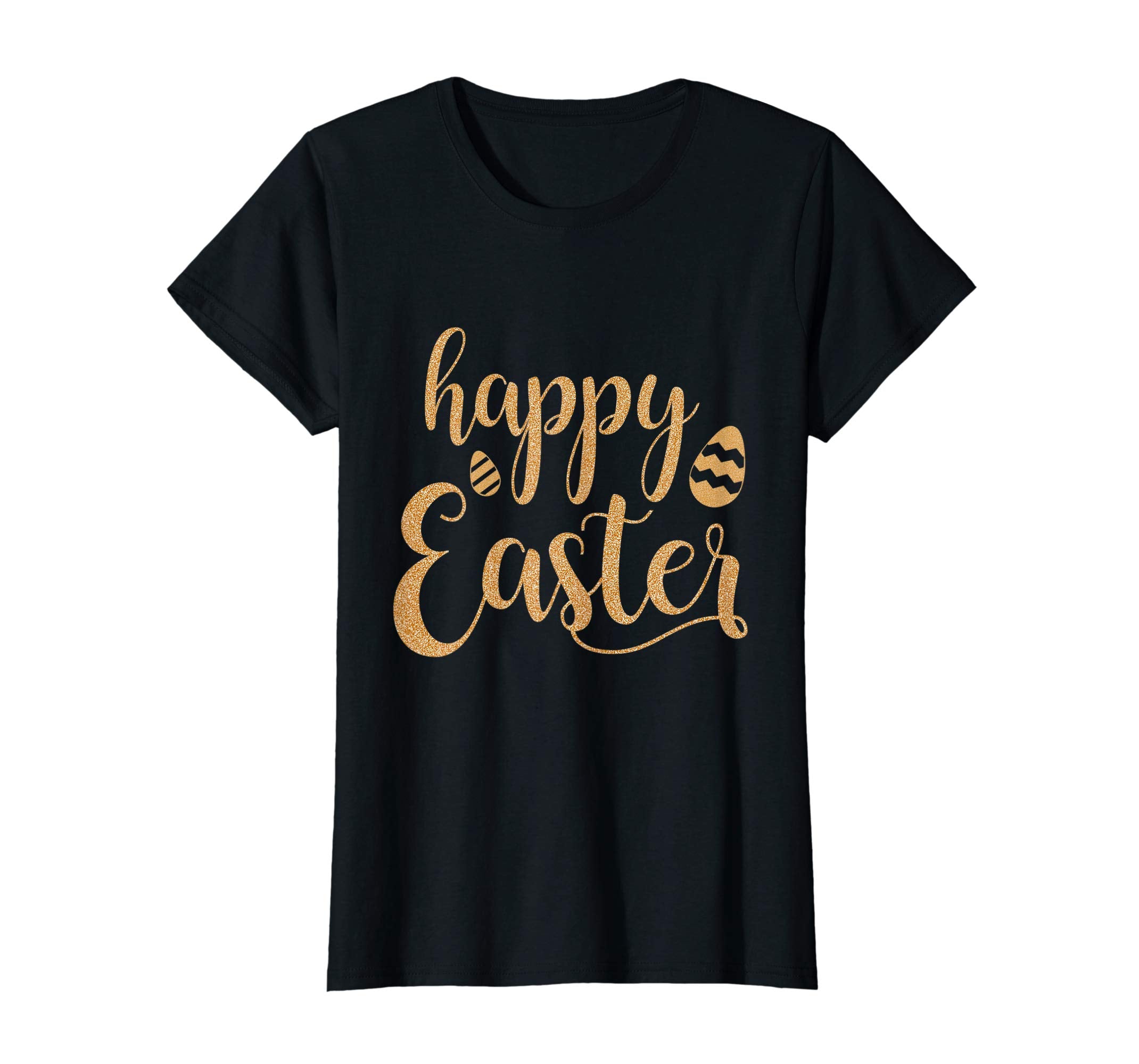 Golden Happy Easter T-Shirt