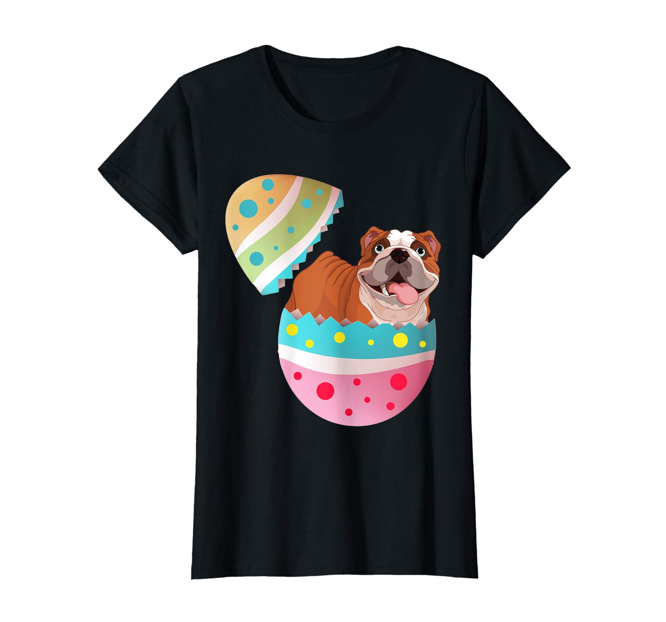 Bulldog Easter Egg T-shirt Funny Bulldog Easter Outfit Gift