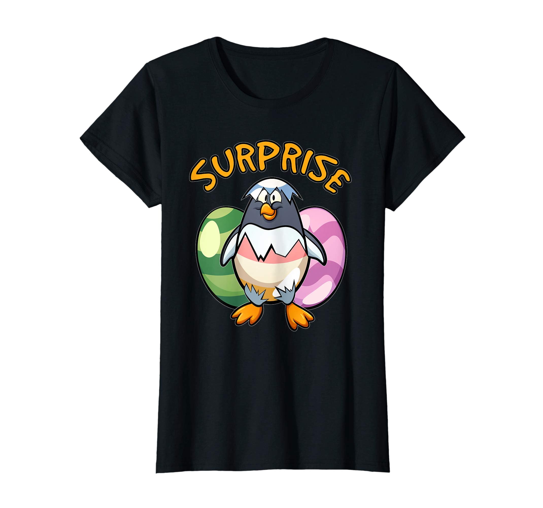 Easter Shirts For Kids Boys Girls Penguin Shirt Easter Eggs
