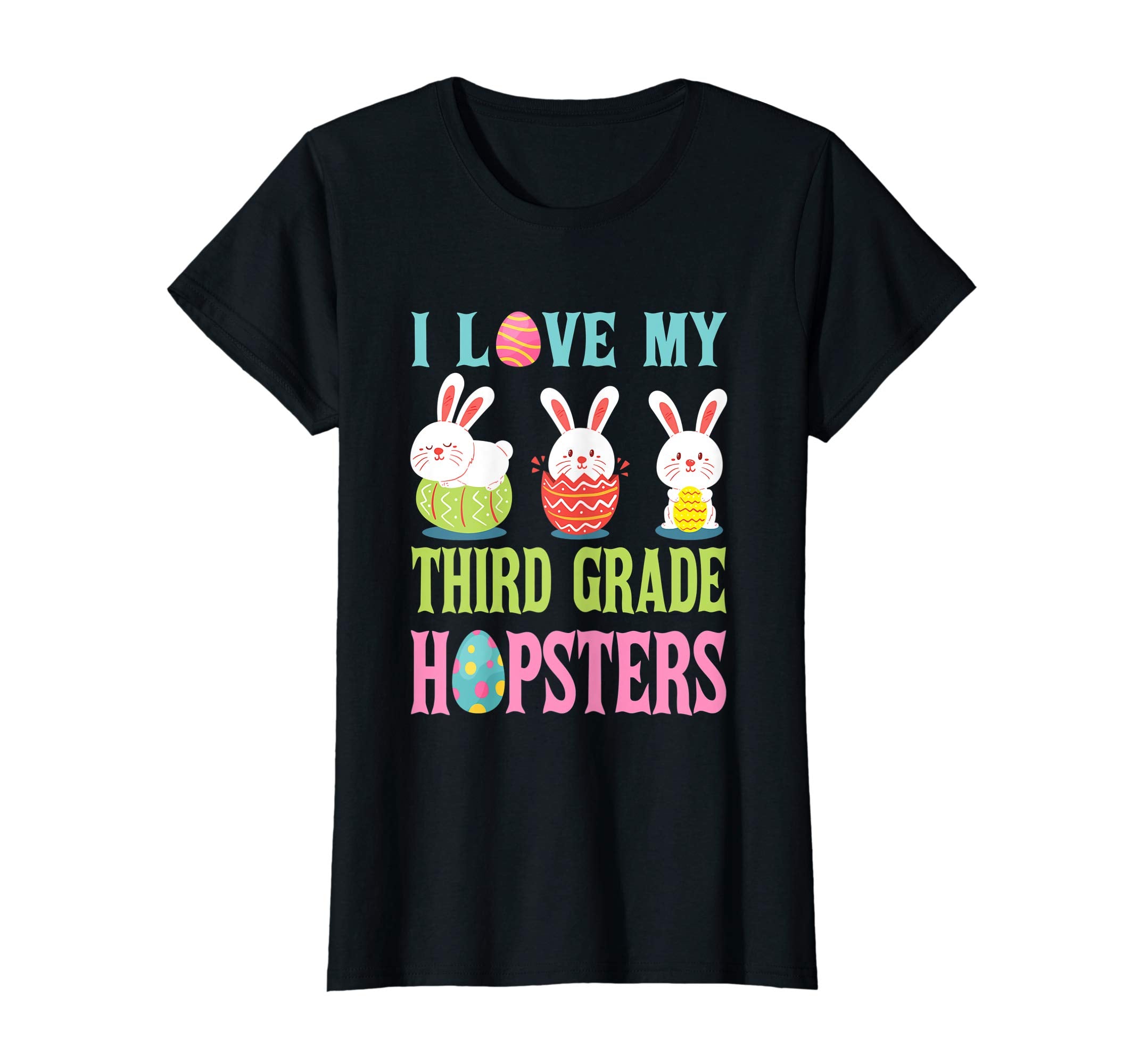 Easter Third Grade Teacher Shirt Gift Easter Shirt
