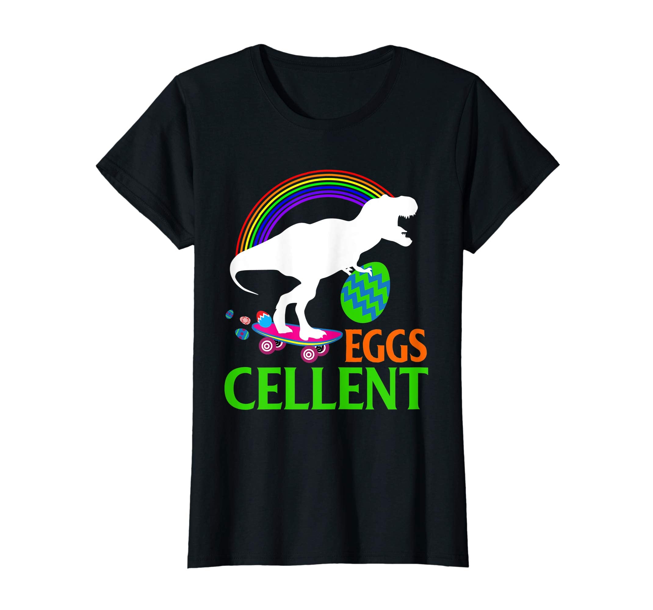 Eggs Cellent T Shirt T Rex Dinosaur Easter Bunny Egg teeKids