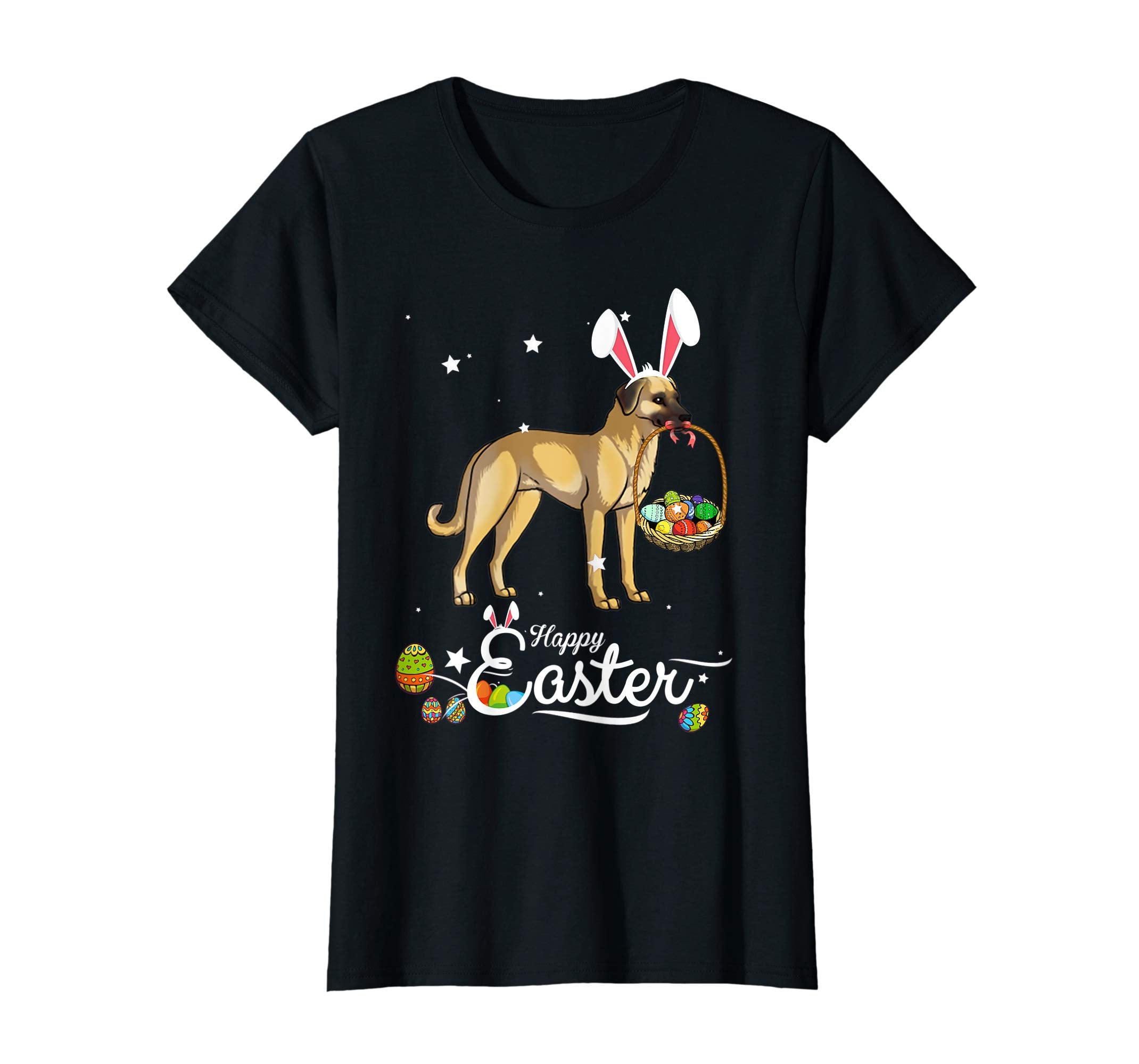 Anatolian Shepherd Dog With Bunny Hat Easter Costume T Shirt