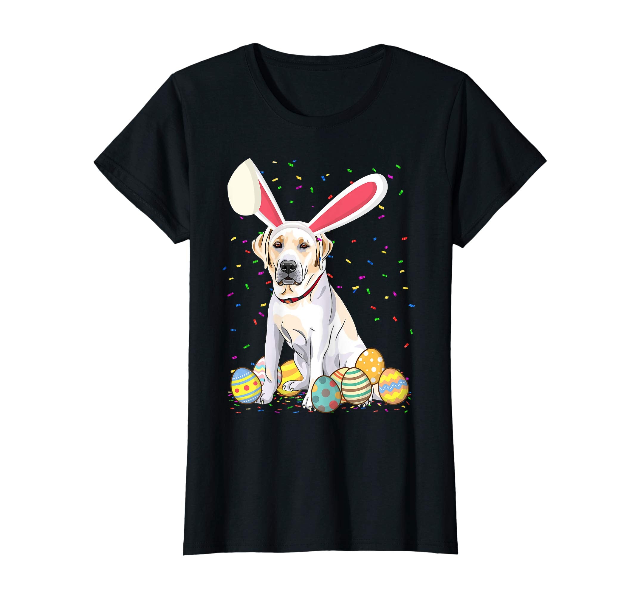 Labrador Dog Ear Easter Eggs Shirt Happy Easter Day Gift