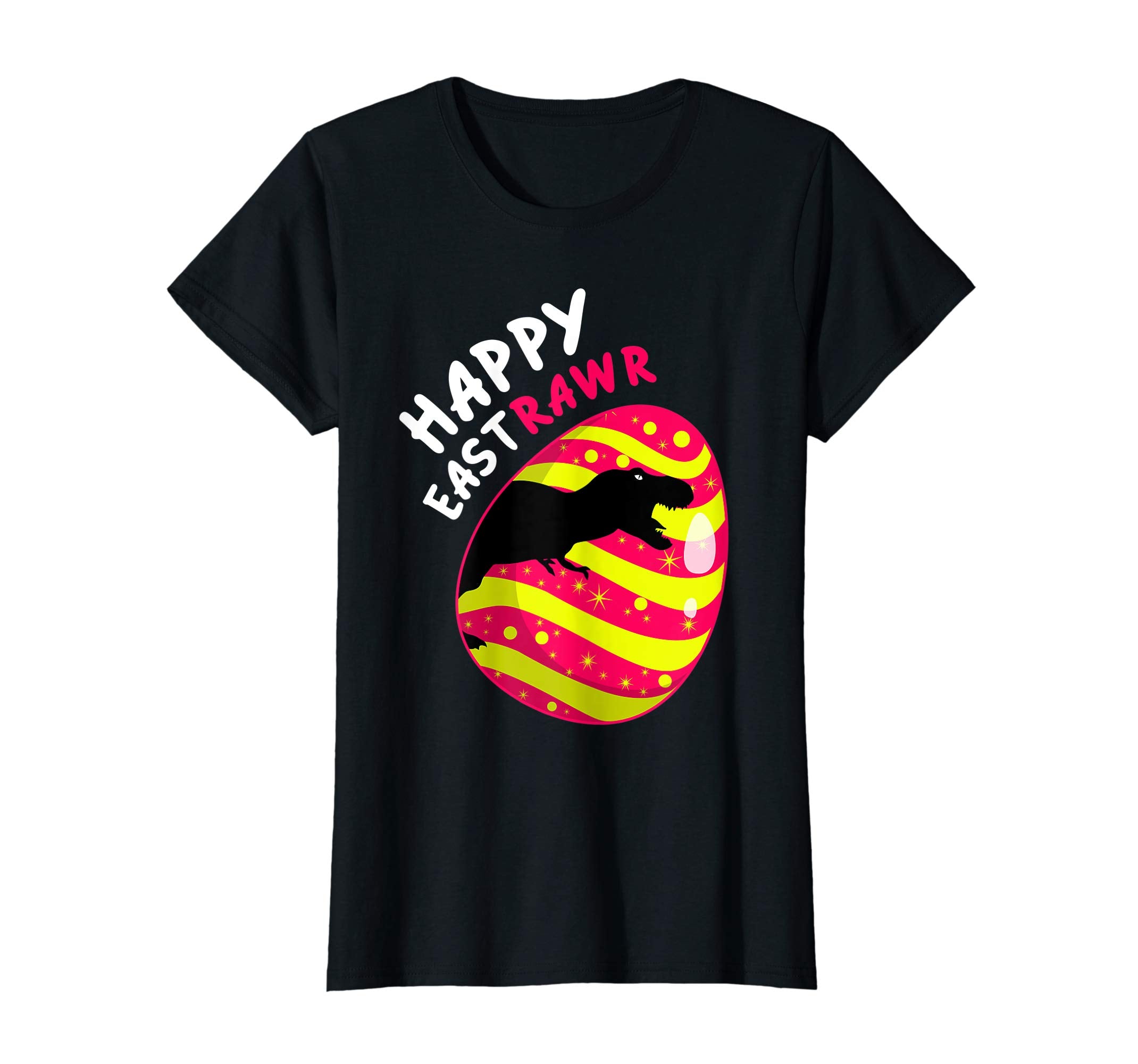 Funny Happy Eastrawr TShirt Kids T Rex Dinosaur Easter Shirt