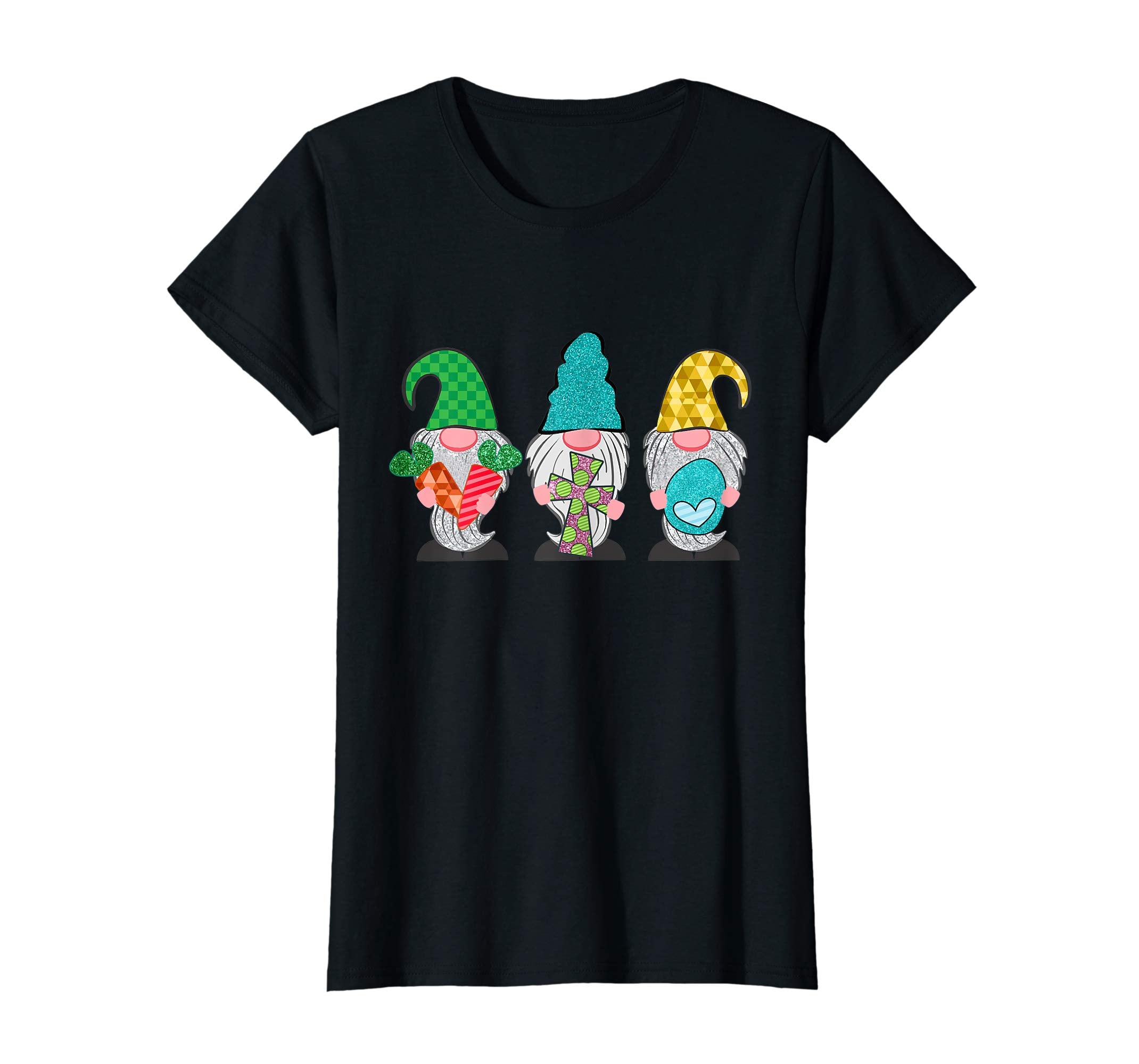 Three Gnome holding Easter egg funny shirt for men women kid