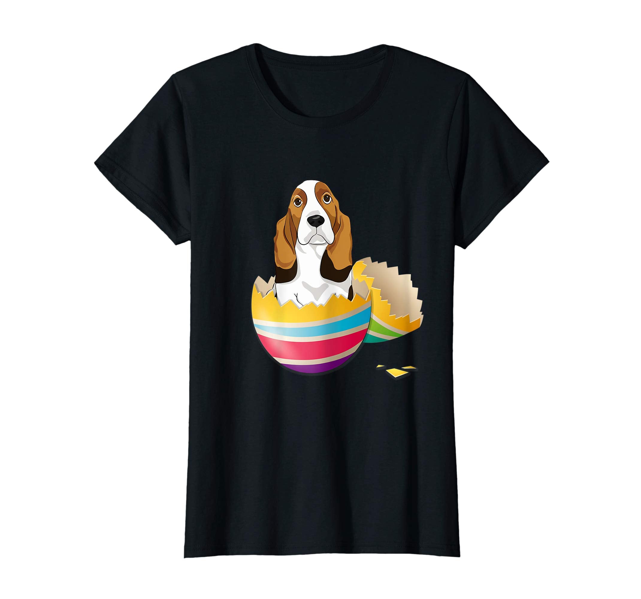 Basset Hound Hatching From Easter Egg Easter Day Shirt