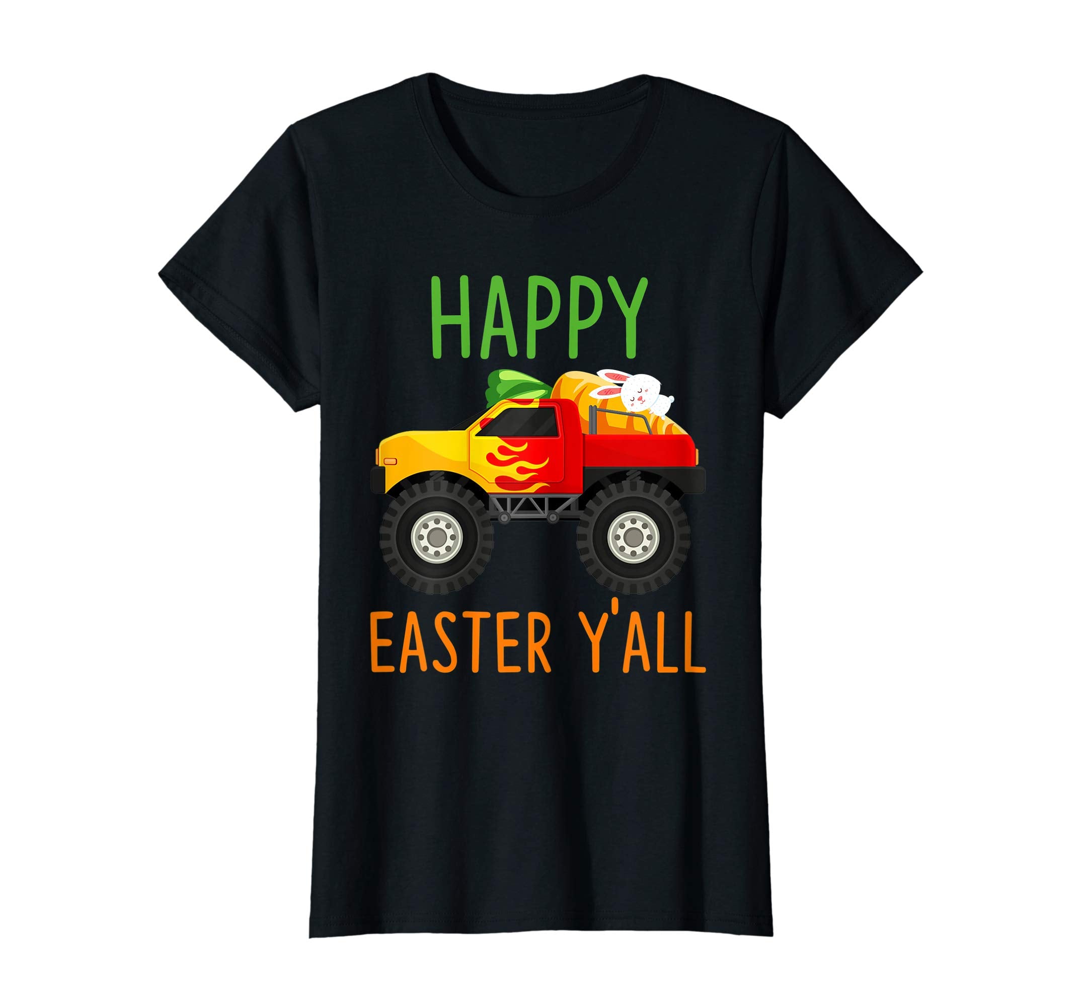 Monster-Truck Happy-Easter-Y'all T-shirt Hunting-Season-Egg