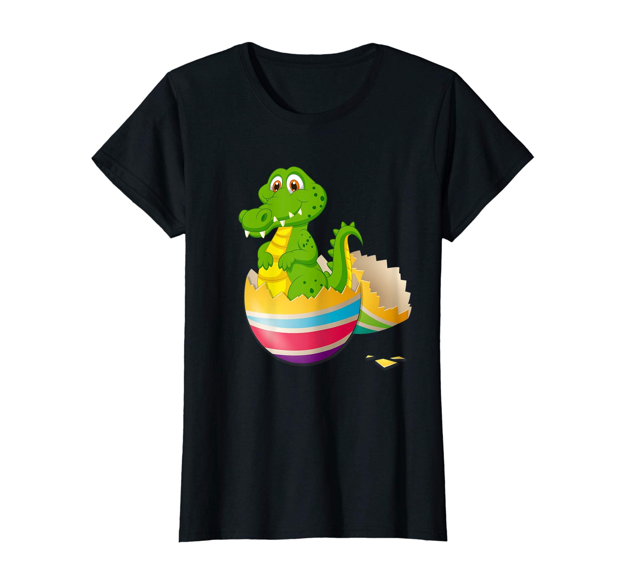 Baby Crocodile Hatching From Easter Egg Easter Day Shirt