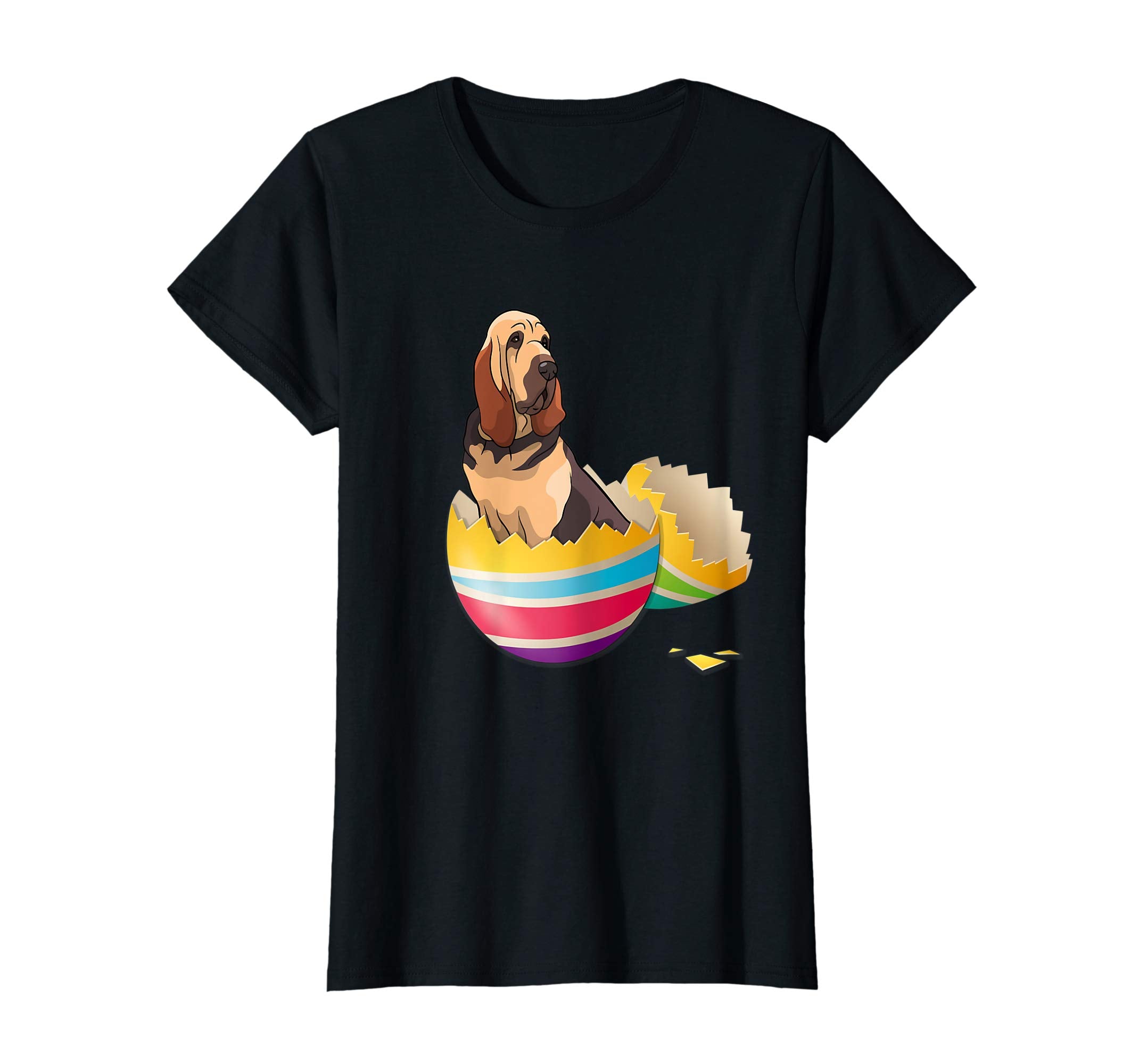 Bloodhound Hatching From Easter Egg Easter Day Shirt