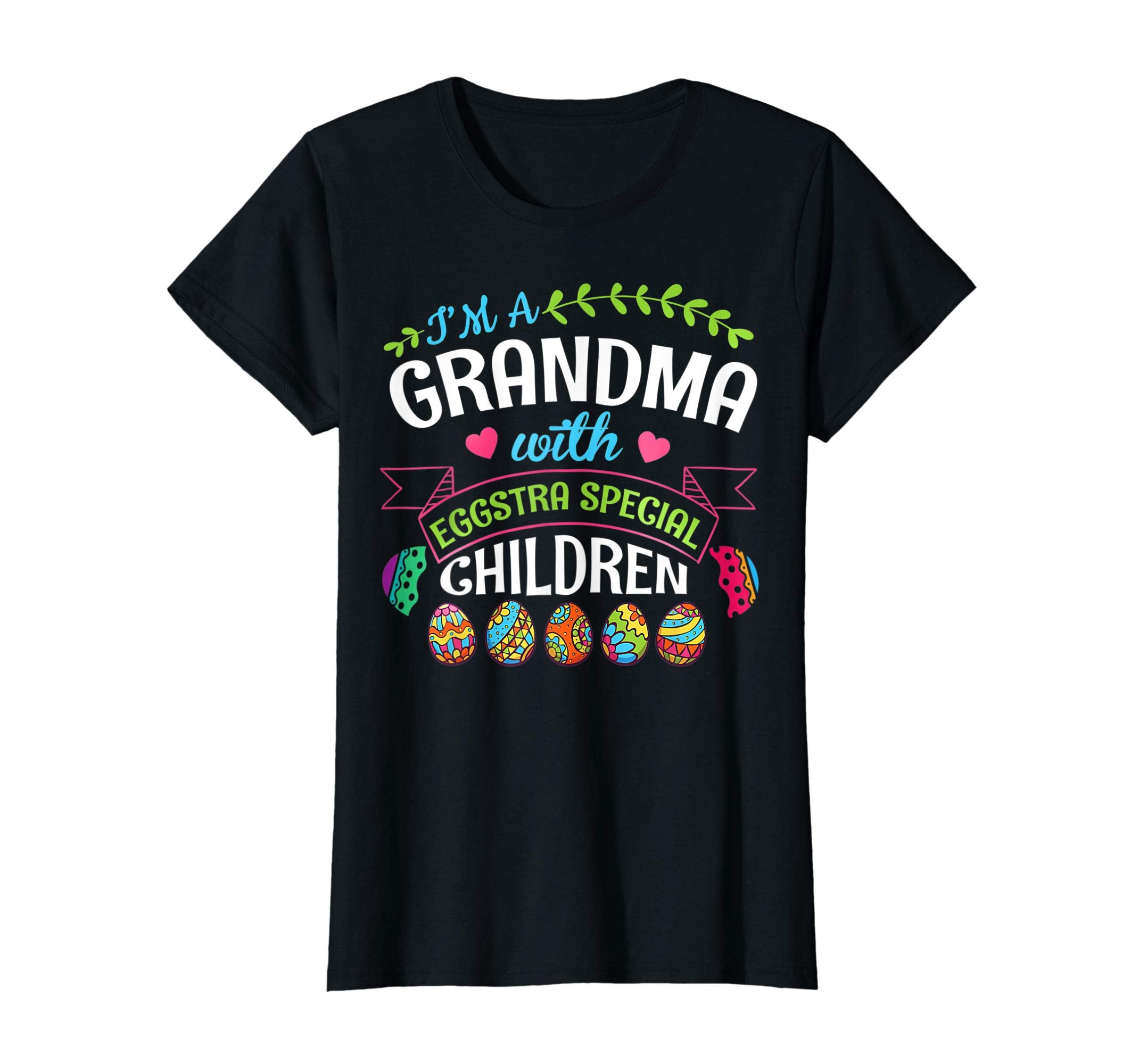 Im A Grandma With Eggstra Special Children Easter Shirt