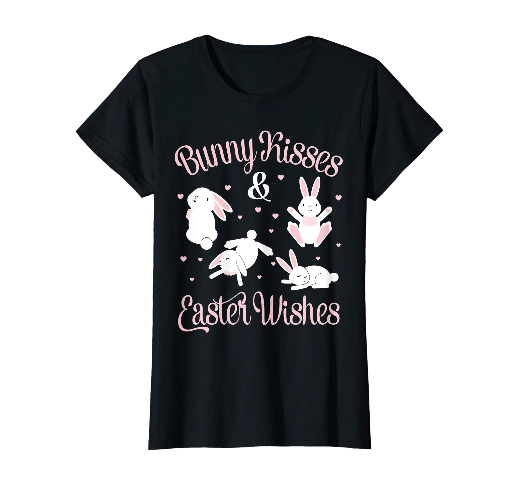 Hearts &amp; Bunnies Bunny Kisses Easter Wishes Happy Day Shirt