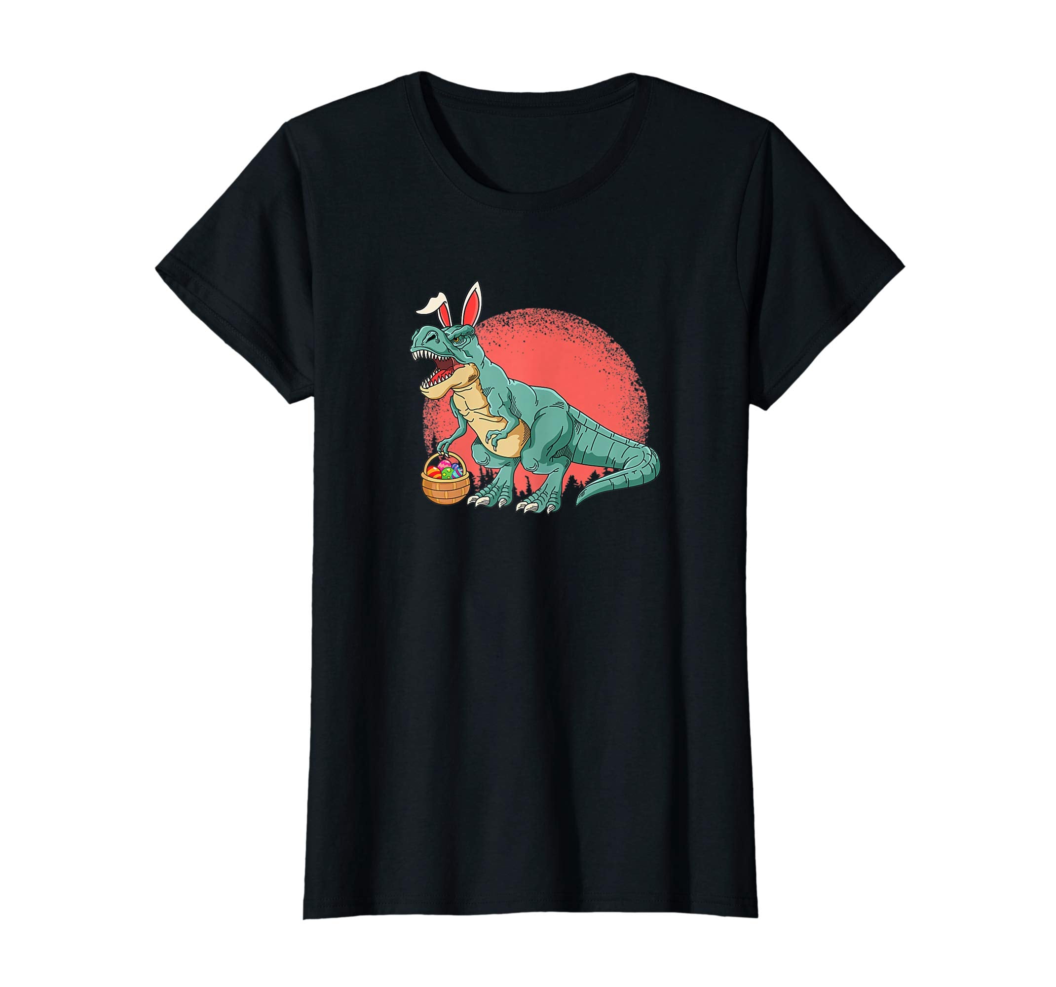 Easter Bunny T-Rex T-Shirt Funny Dinosaur