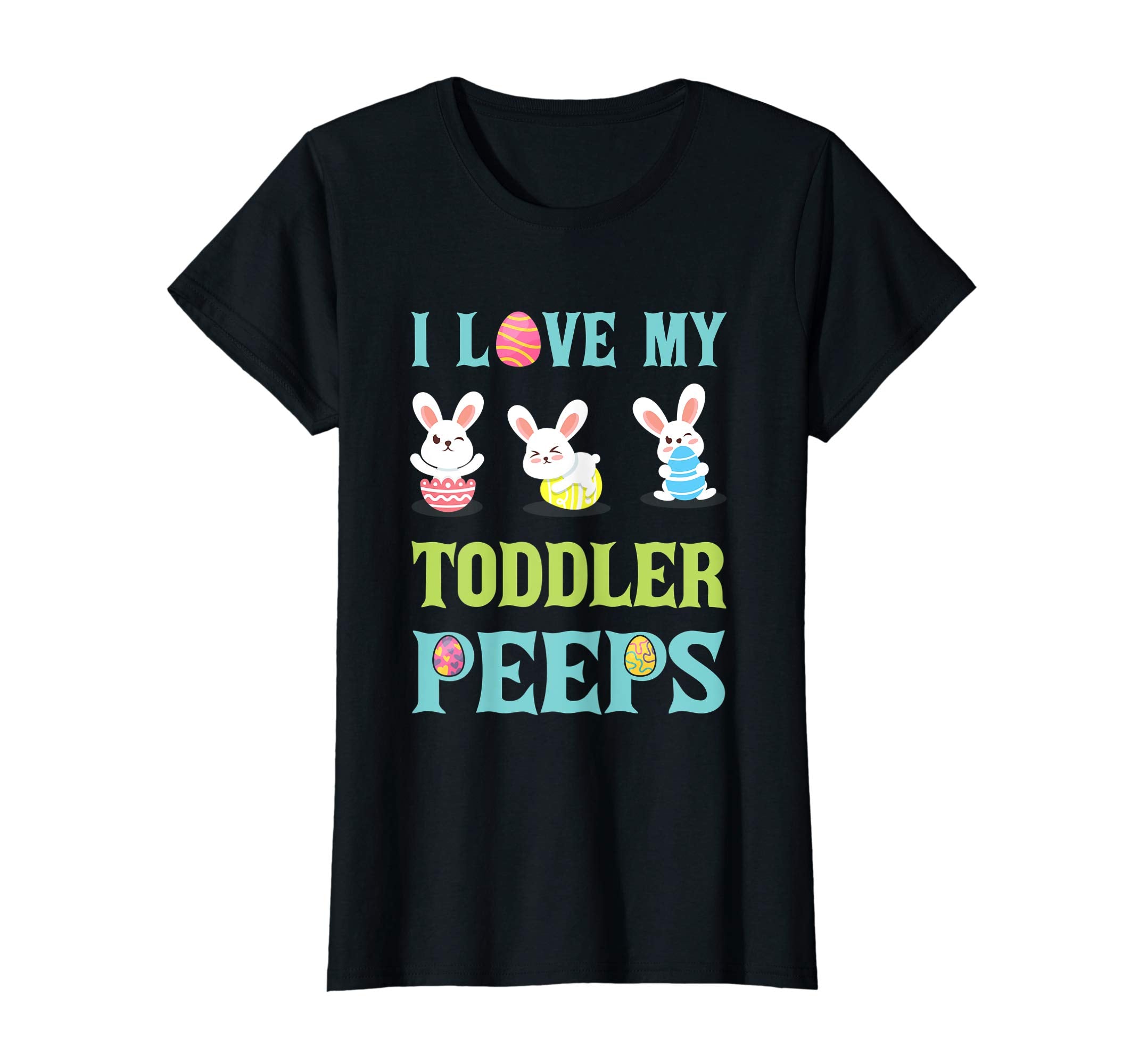I Love My Toddler Peeps Happy Easter Teacher Shirt