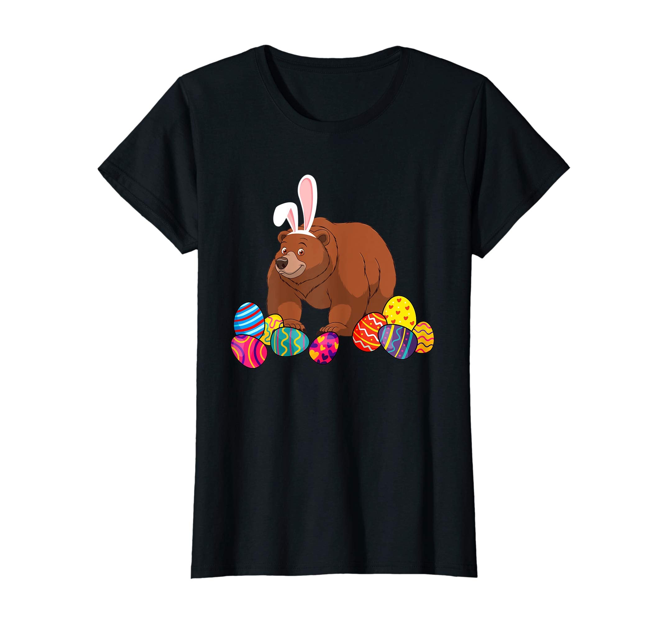 Bear Bunny Ear With Egg Easter Easter Day Shirt