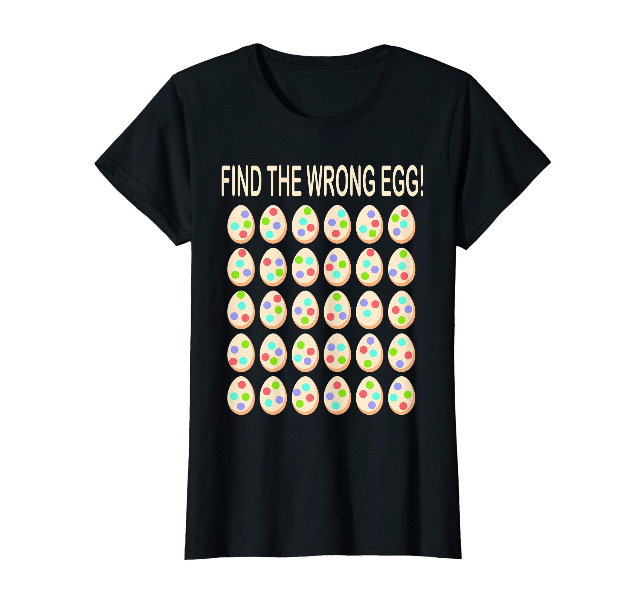 FIND THE WRONG EGG! funny Easter Egg T-Shirt mystery