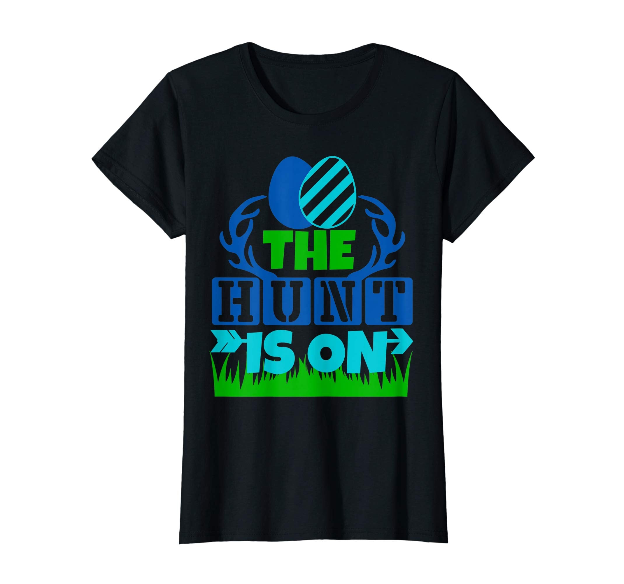 The Hunt Is On Funny Egg Hunting Easter 2019 Gift T-Shirt