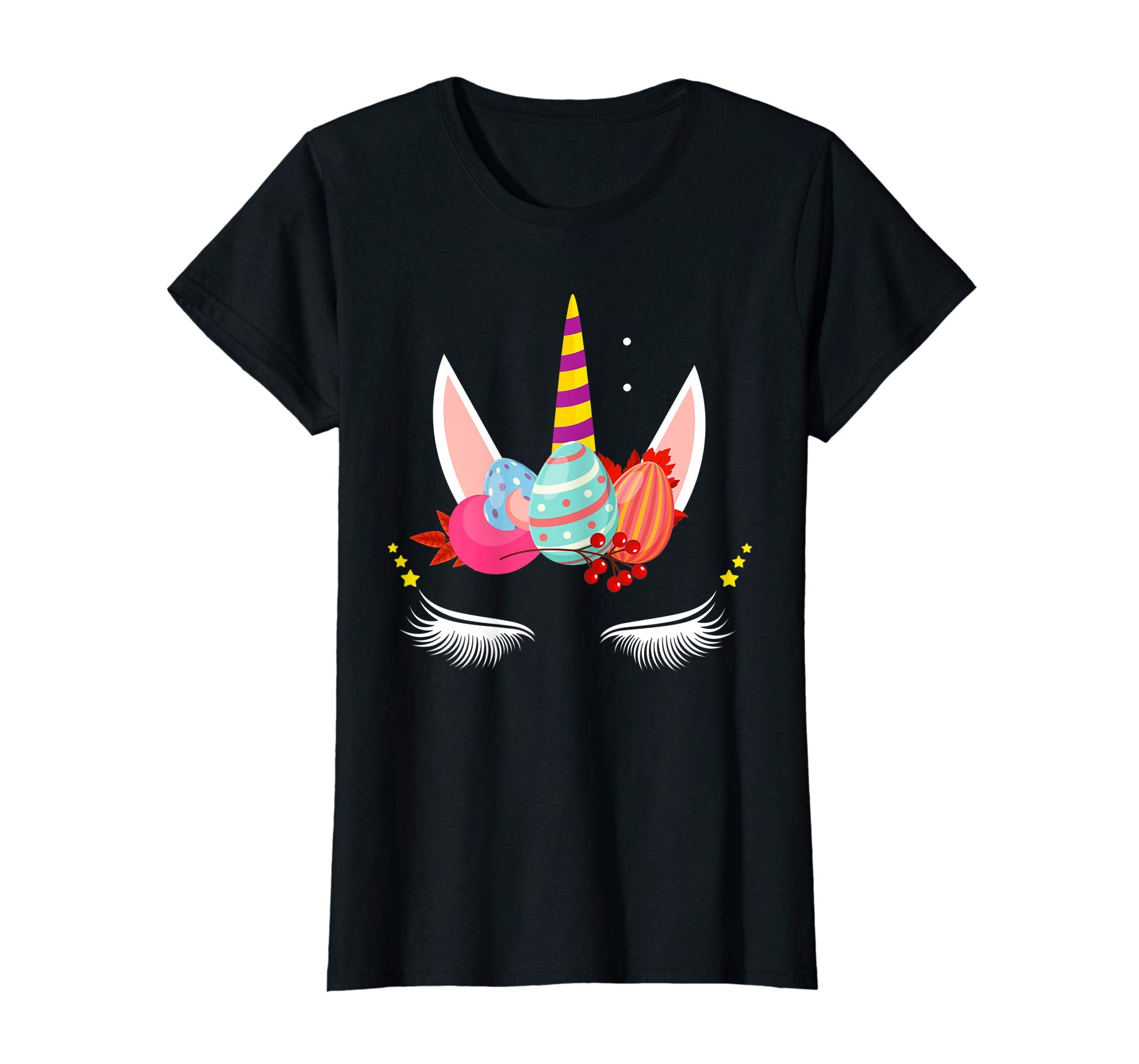 Unicorn Bunny Easter Shirt for Girls &amp; Women