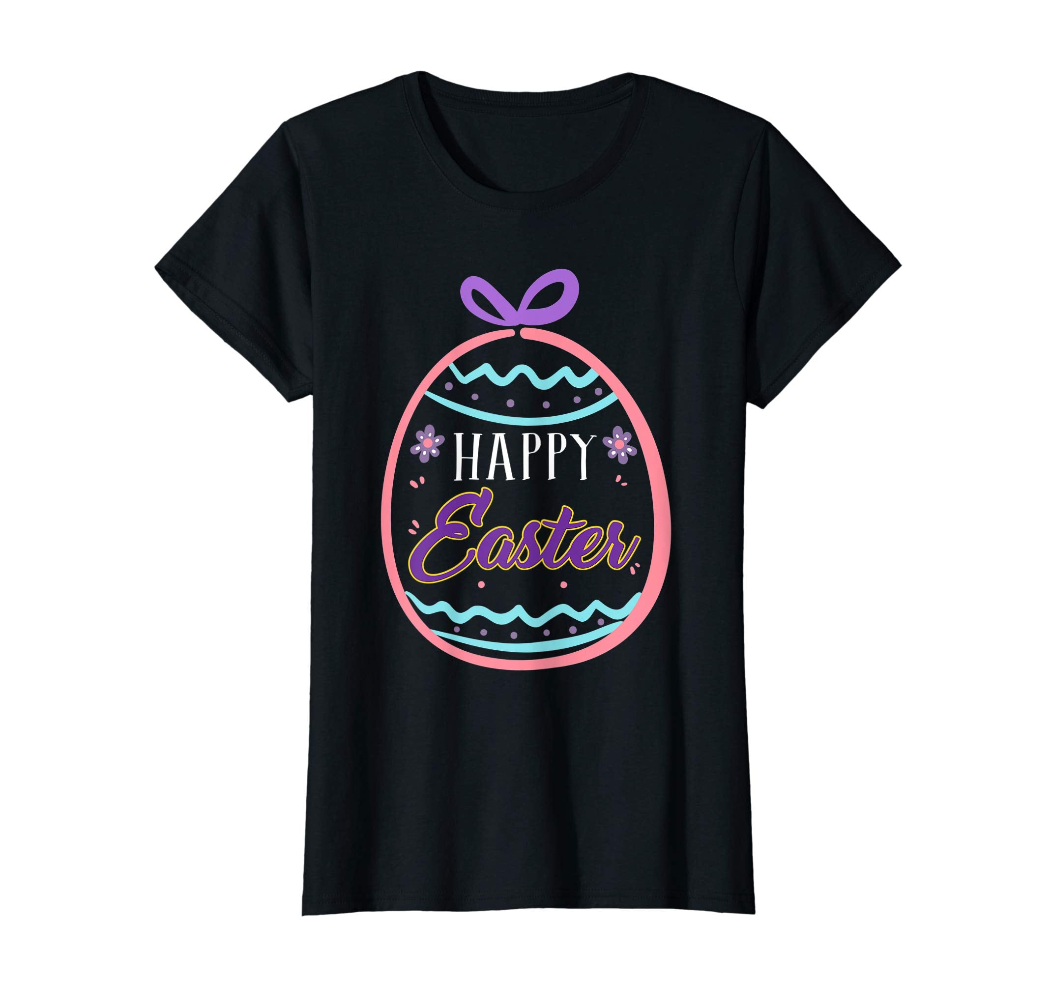 Happy Easter Day T Shirt Colorful Eggs Hunting Egg