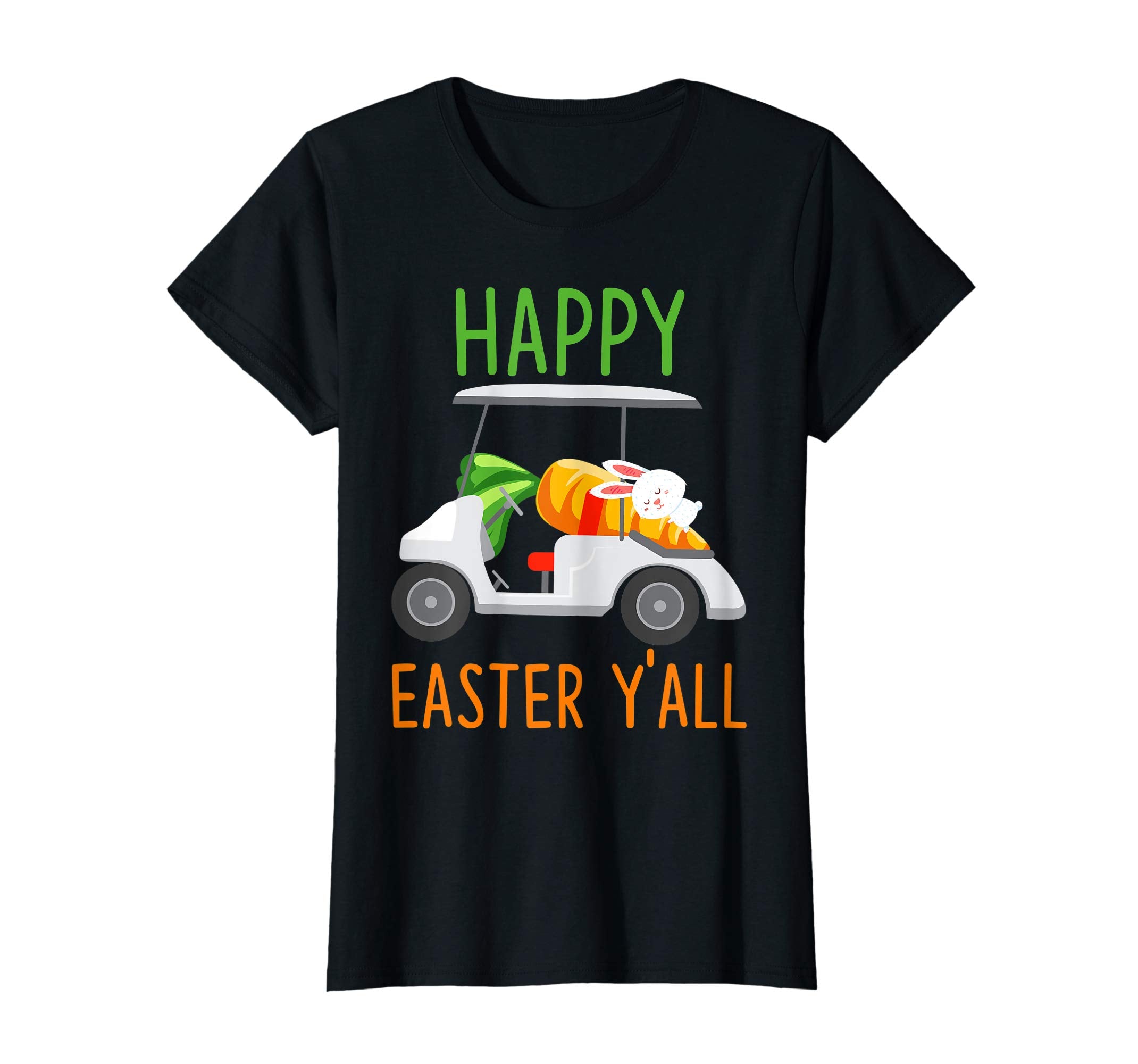 Golf-Cart Happy-Easter-Y'all T-shirt Hunting-Season-Egg